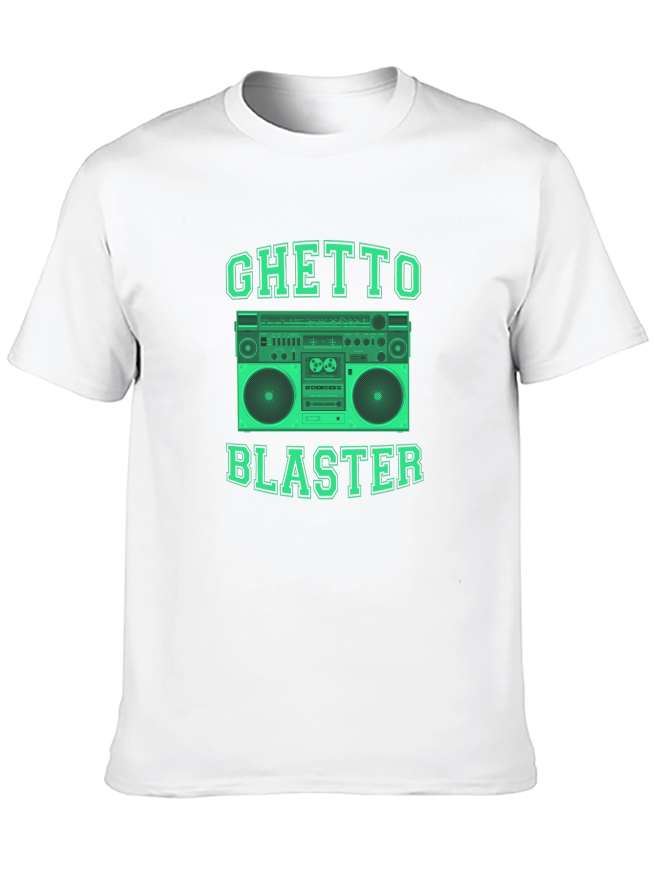 Ghetto Blaster Boombox Graphic T-Shirt