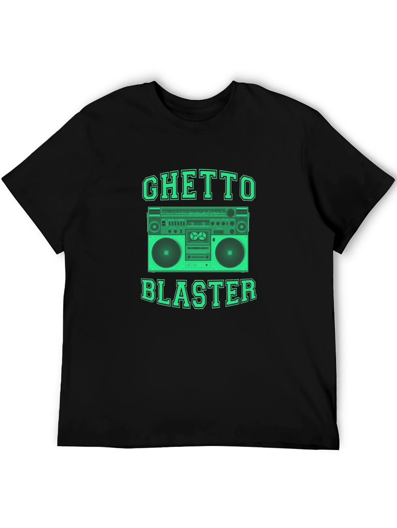 Ghetto Blaster Boombox Graphic T-Shirt
