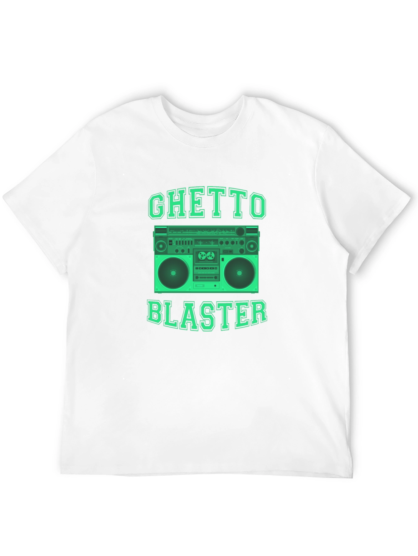 Ghetto Blaster Boombox Graphic T-Shirt