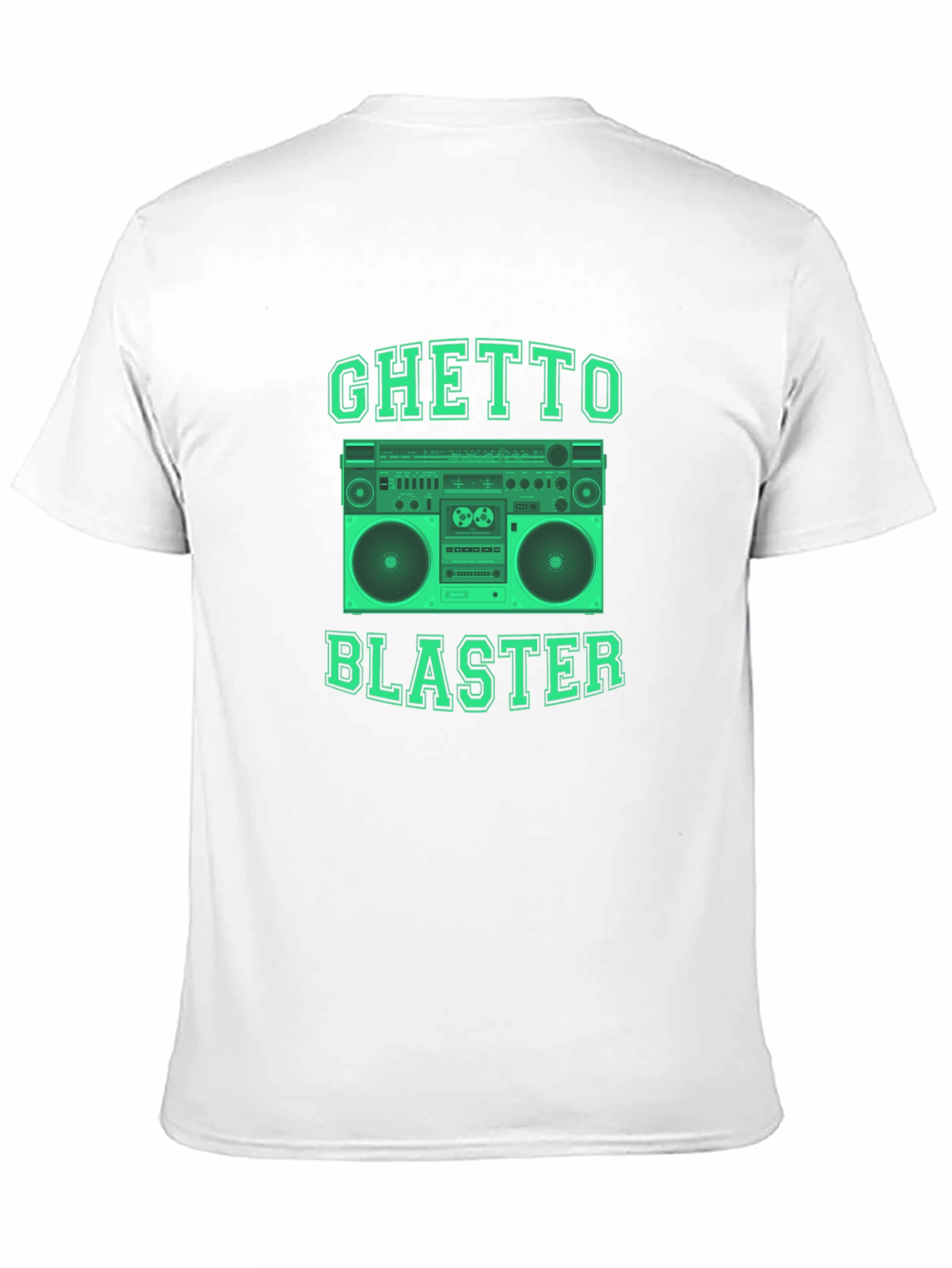Ghetto Blaster Boombox Graphic T-Shirt