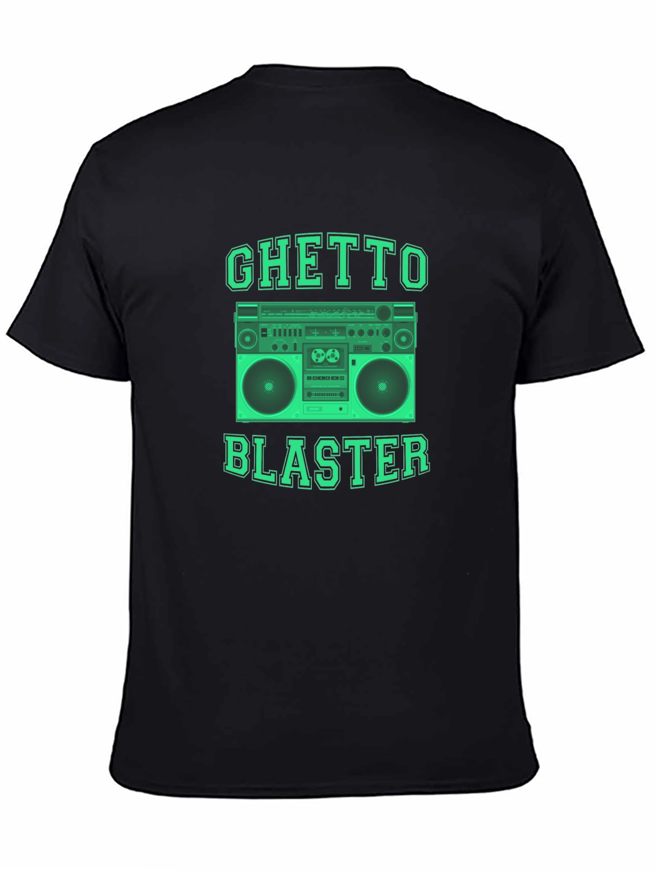 Ghetto Blaster Boombox Graphic T-Shirt