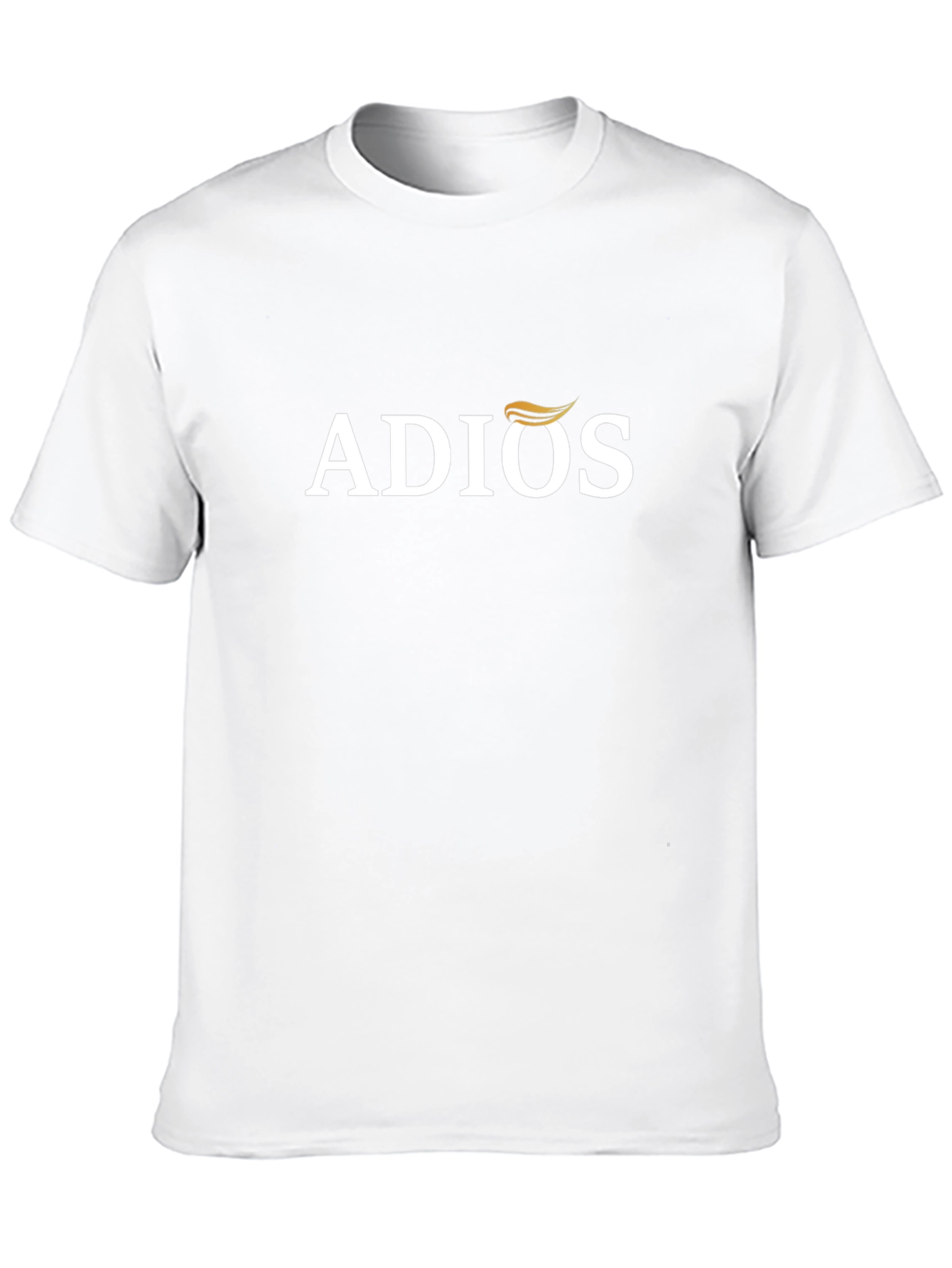 Adios Graphic Tee - Casual Black T-Shirt