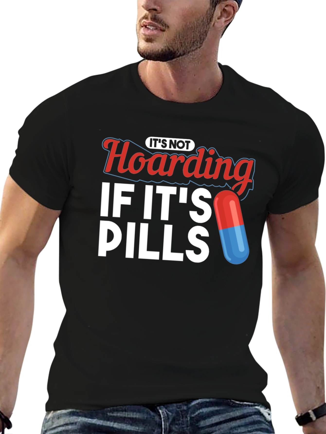 Funny Pills Graphic T-Shirt