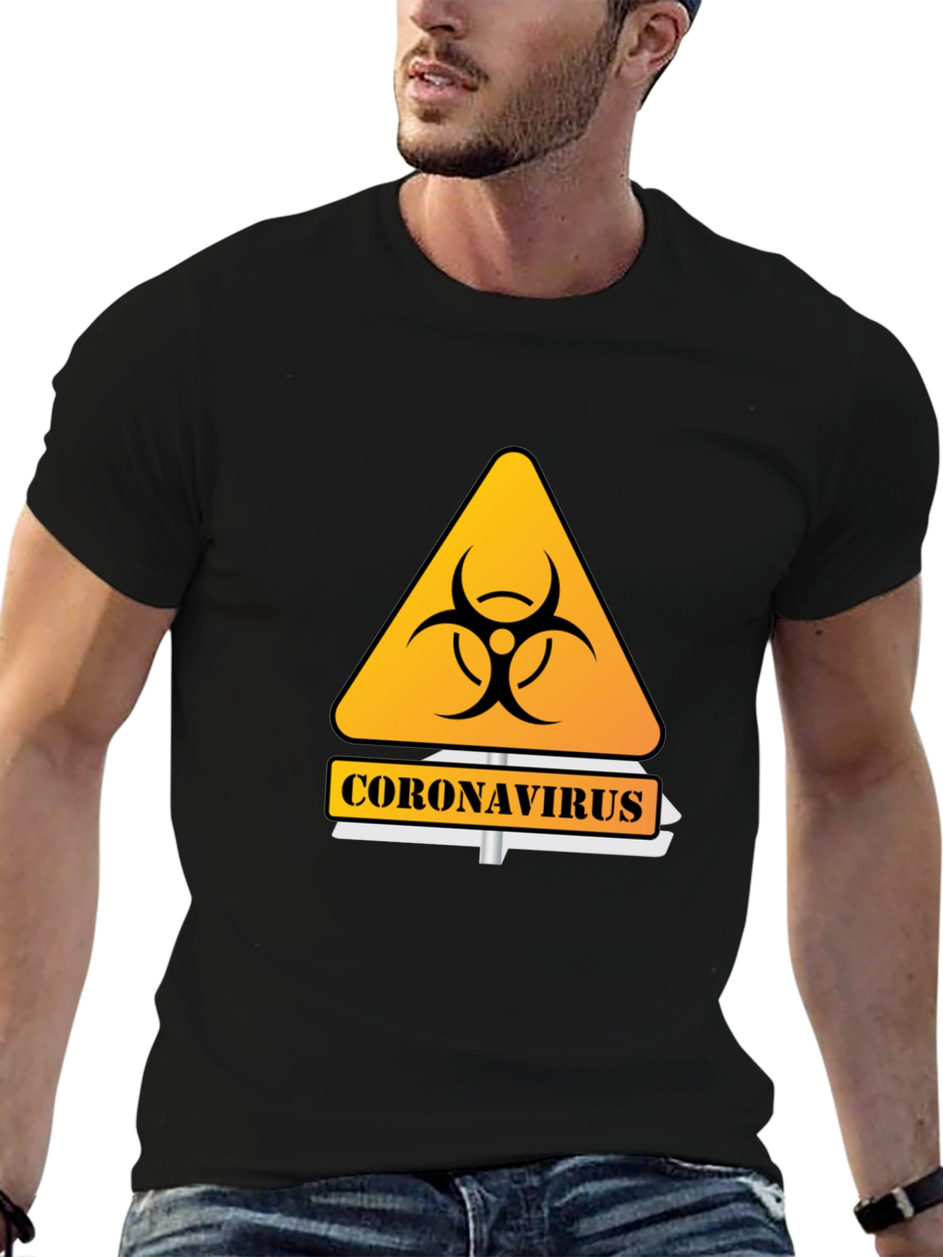Coronavirus Biohazard Symbol T-Shirt