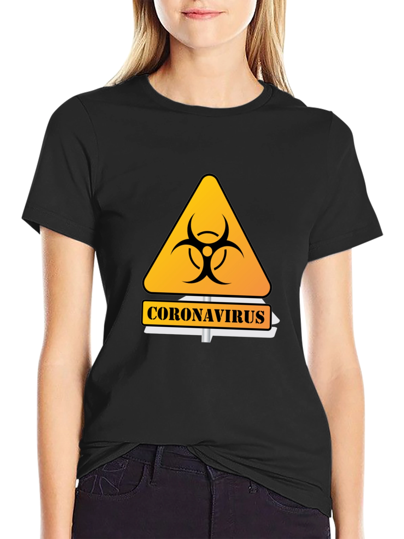 Coronavirus Biohazard Symbol T-Shirt