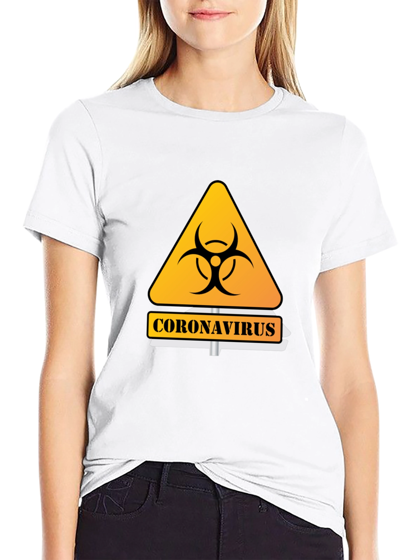 Coronavirus Biohazard Symbol T-Shirt