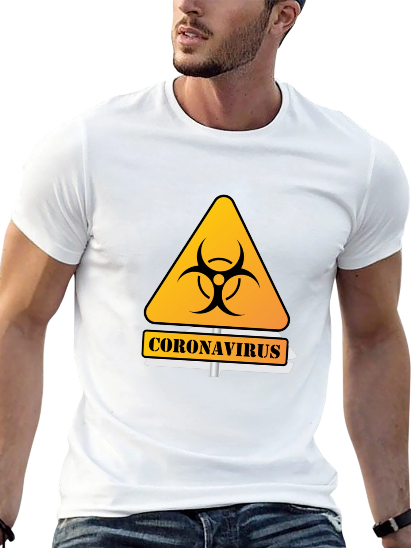 Coronavirus Biohazard Symbol T-Shirt