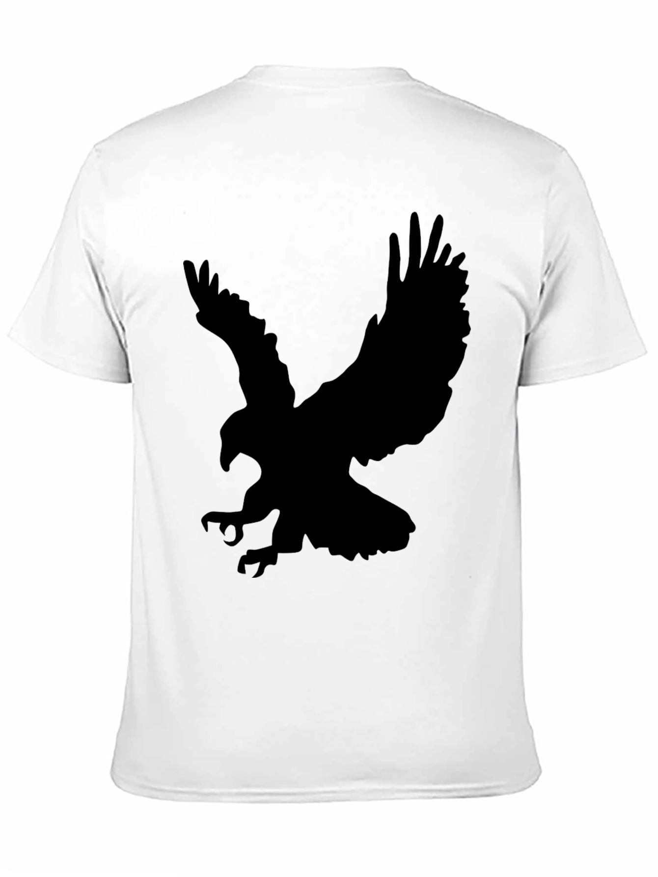 Black Eagle Silhouette Graphic T-Shirt