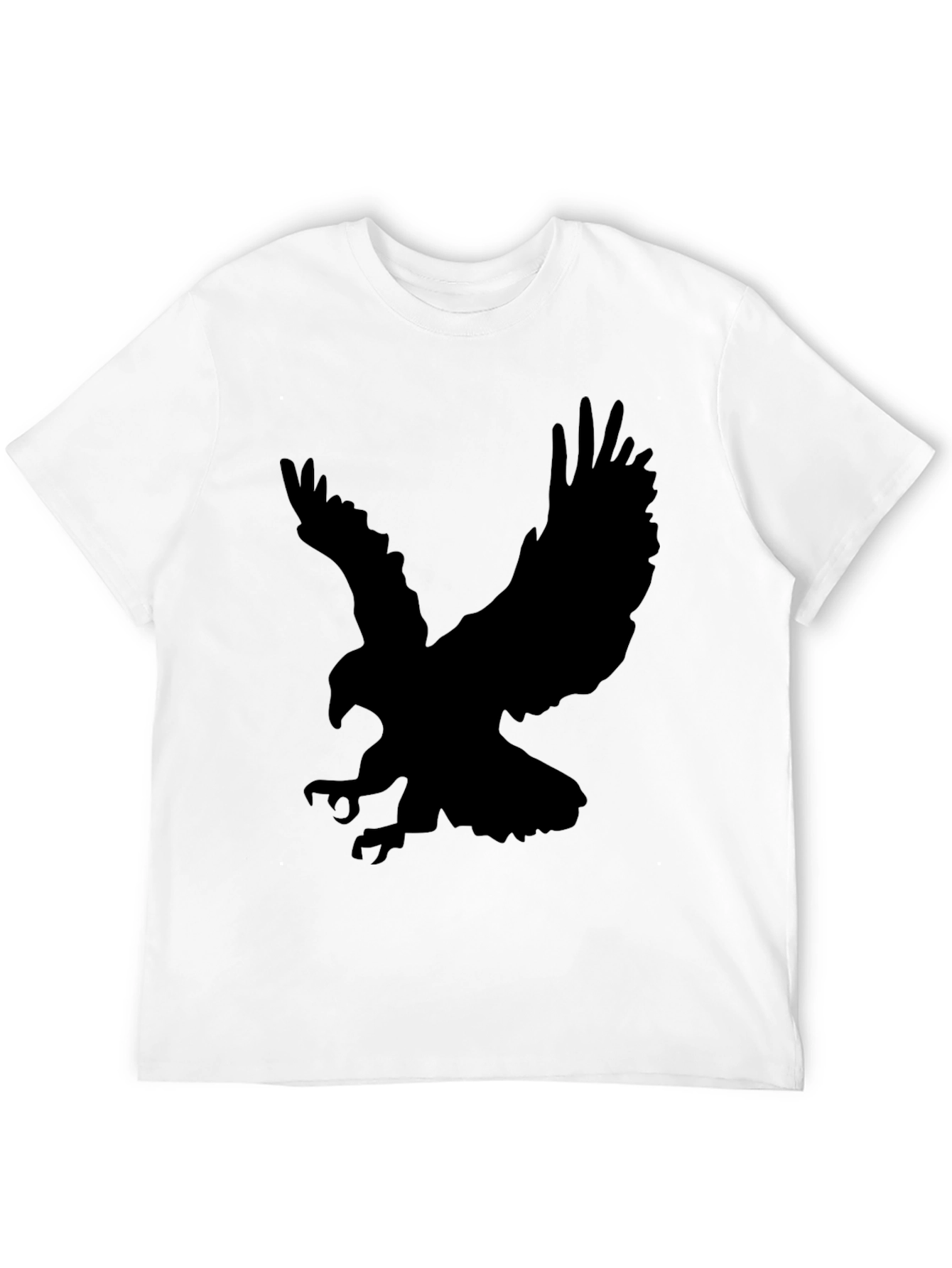 Black Eagle Silhouette Graphic T-Shirt