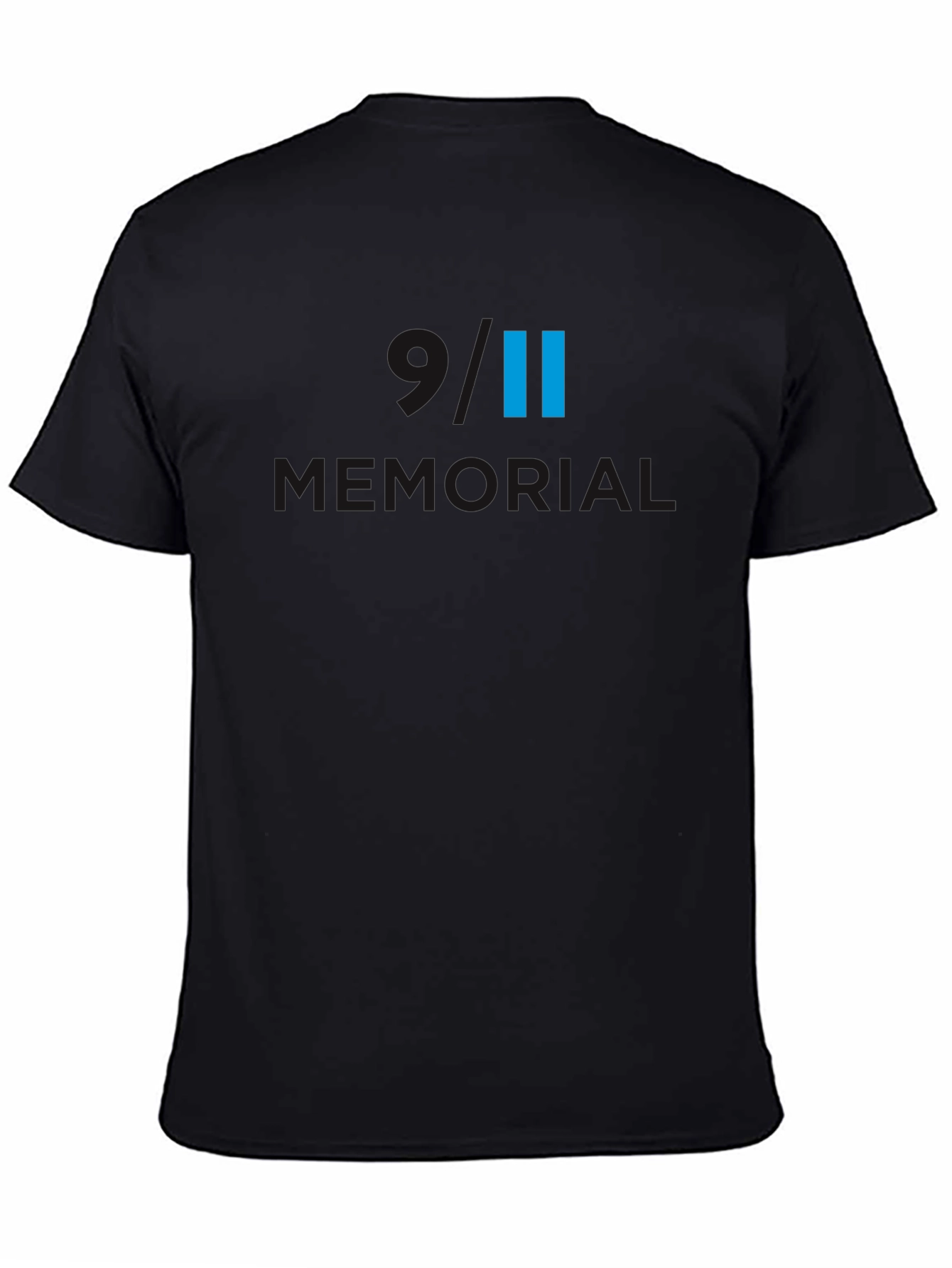 Black T-Shirt with Pause Symbol