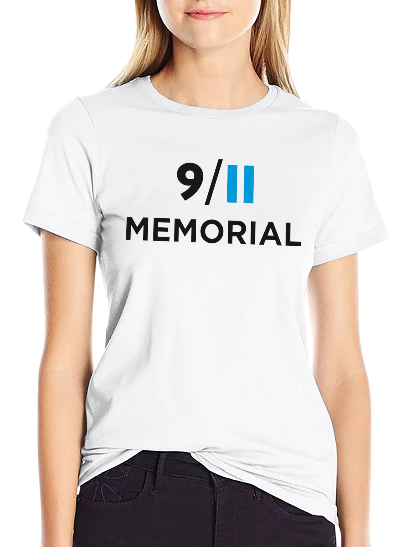 Black T-Shirt with Pause Symbol