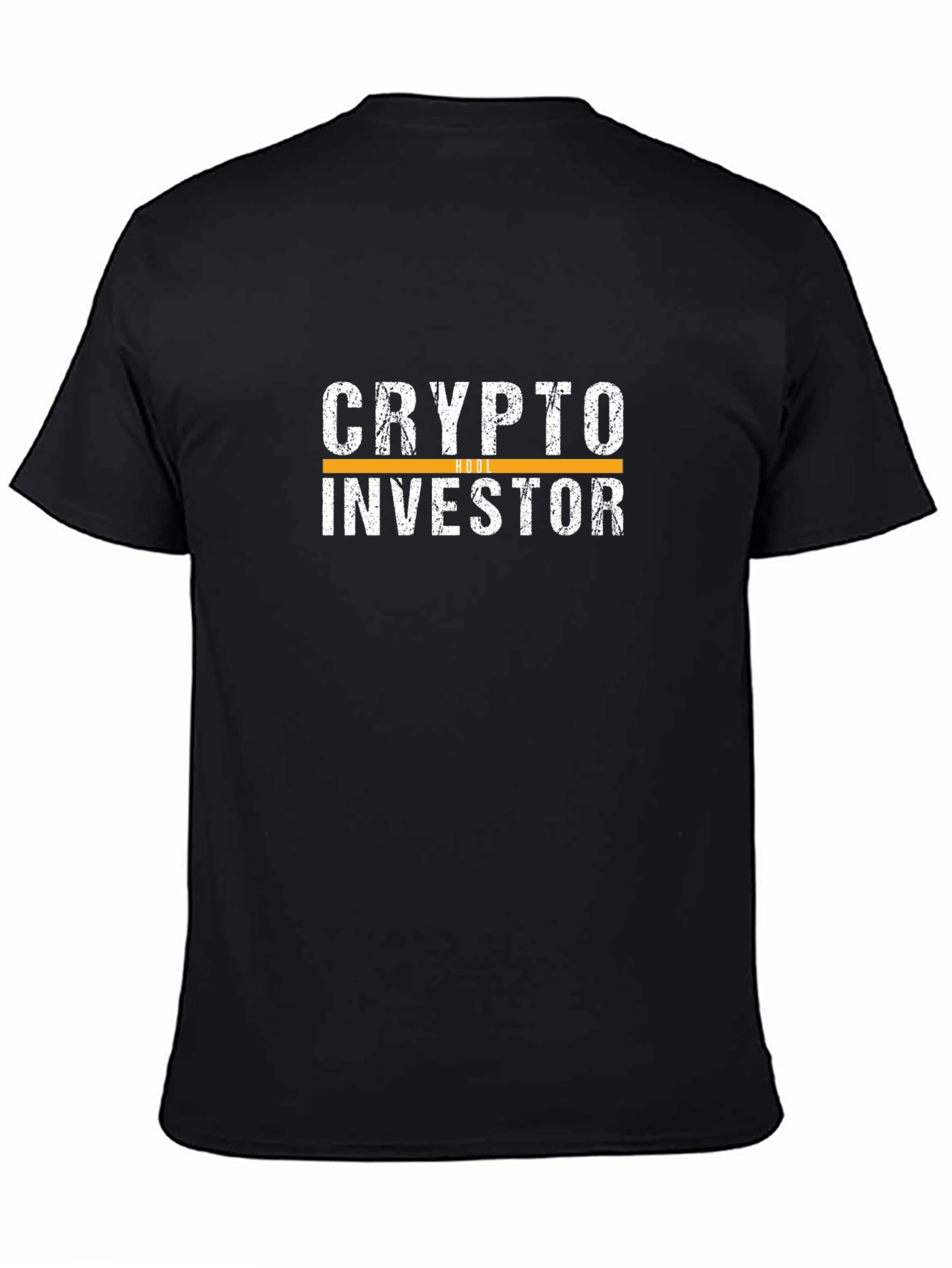 Crypto Investor Black Graphic Tee