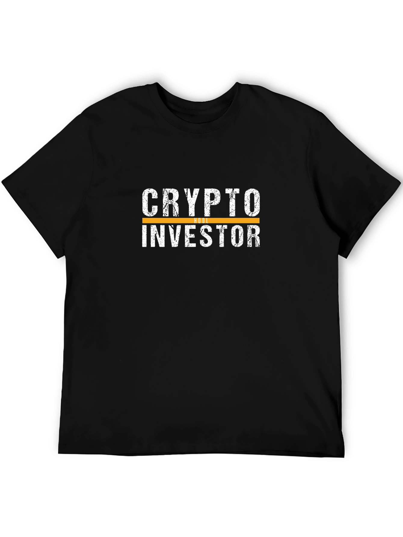 Crypto Investor Black Graphic Tee
