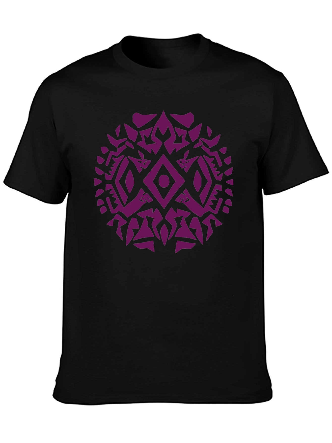 Tribal Geometric Graphic Print Mens T-Shirt