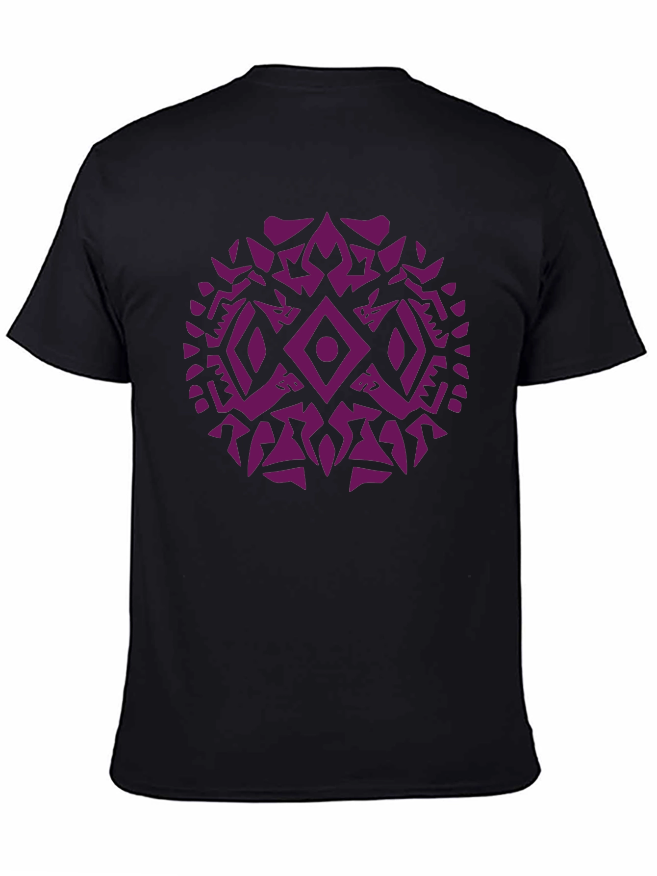 Tribal Geometric Graphic Print Mens T-Shirt