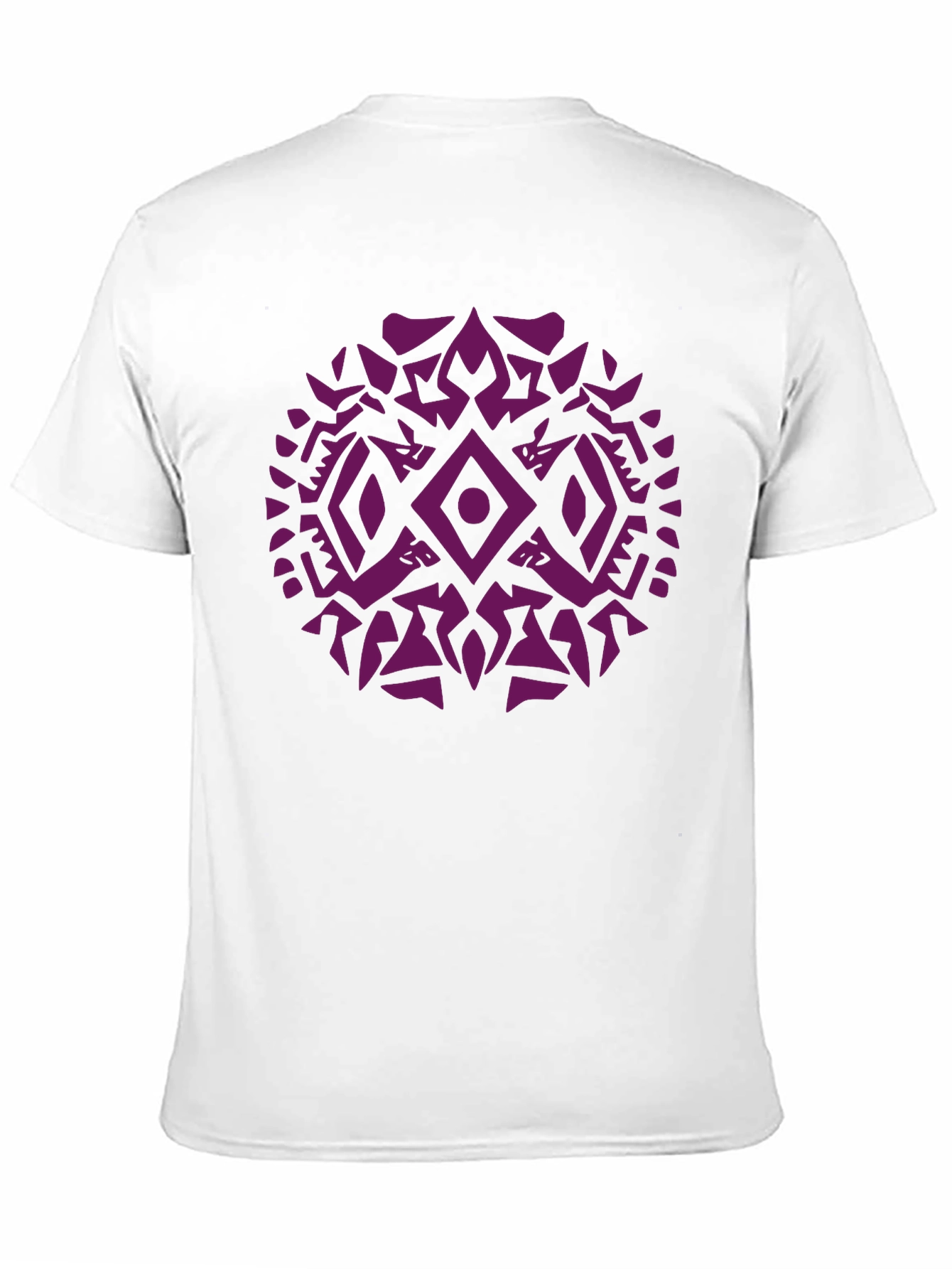Tribal Geometric Graphic Print Mens T-Shirt