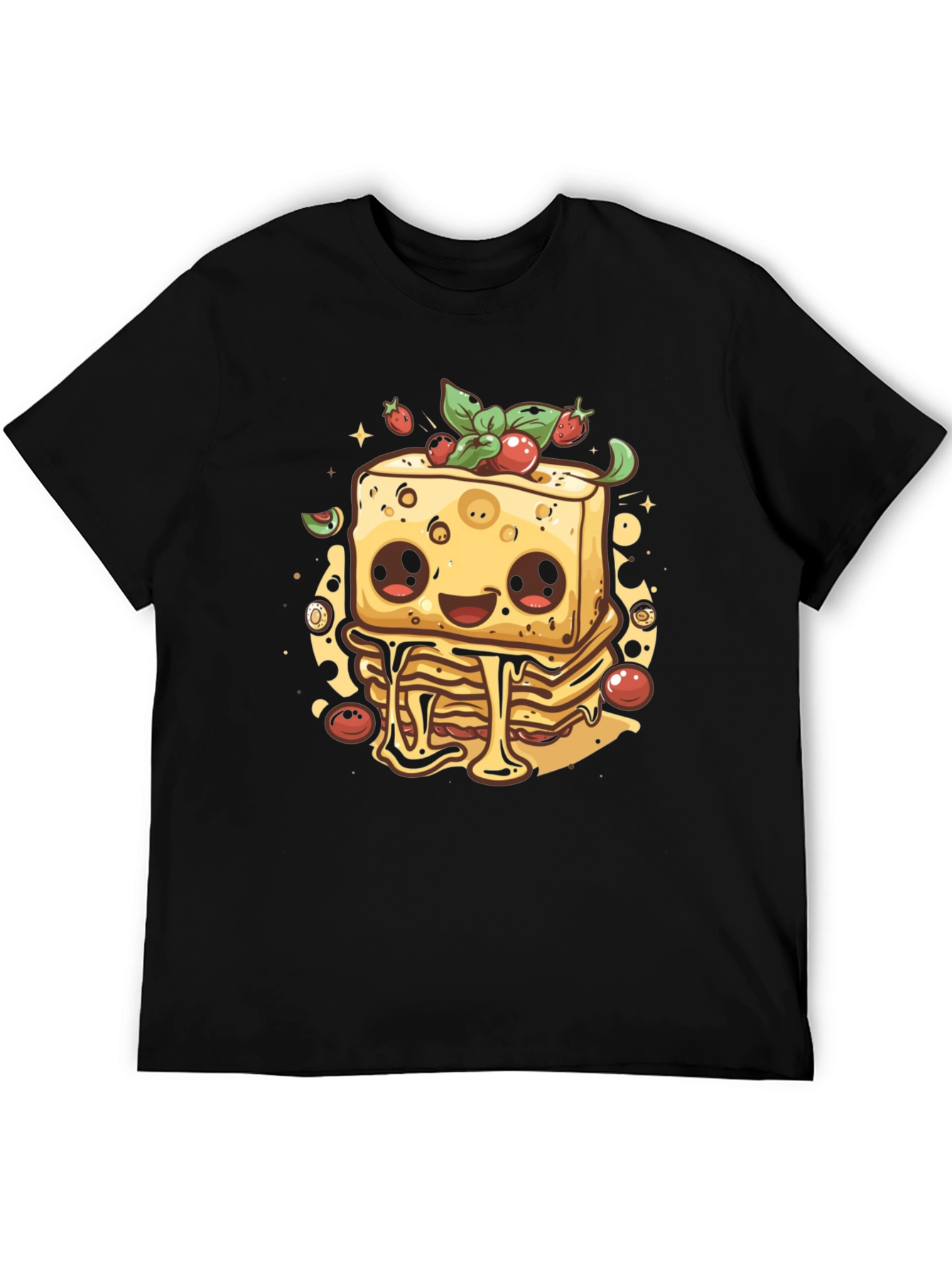 Cartoon Lasagna Graphic Tee