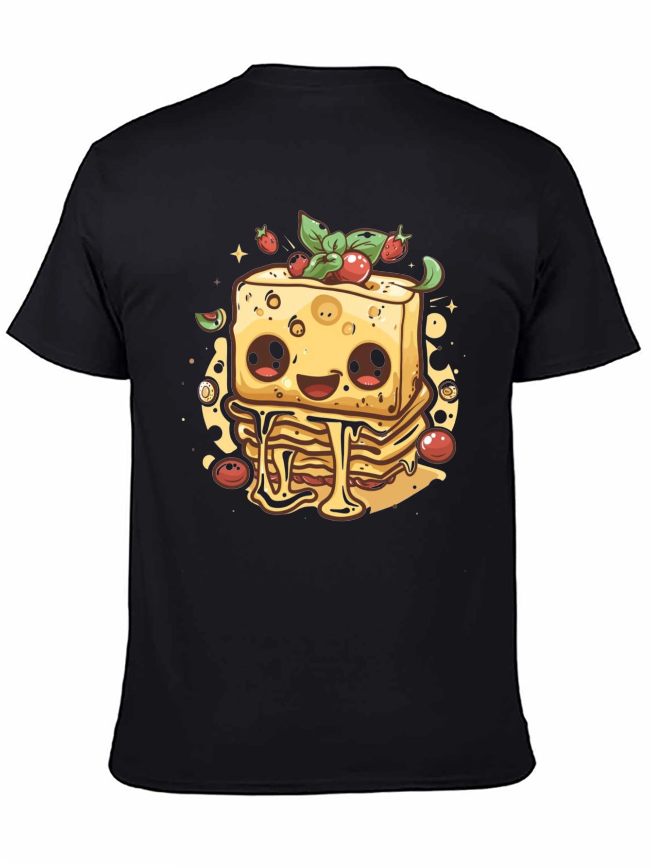Cartoon Lasagna Graphic Tee