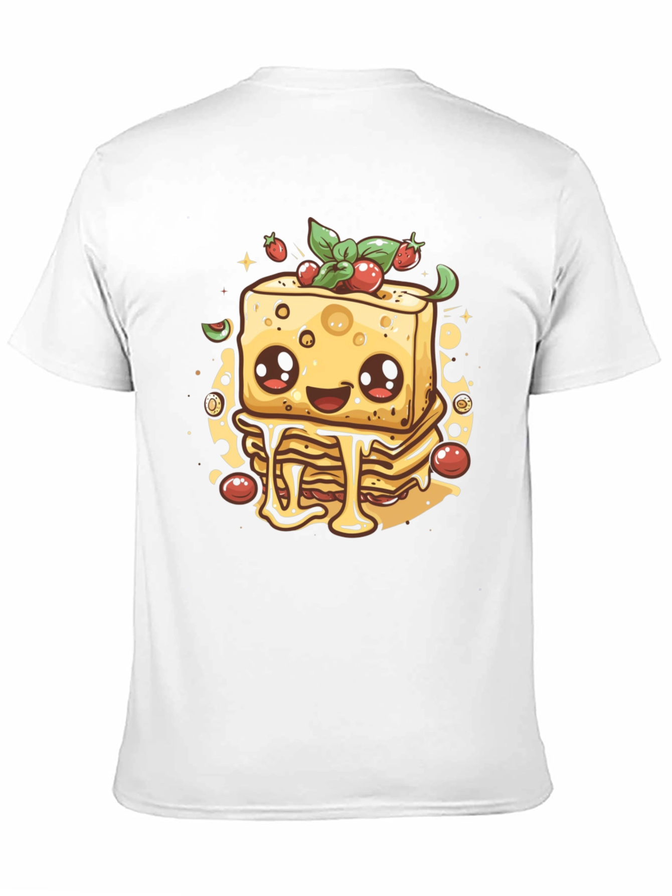 Cartoon Lasagna Graphic Tee