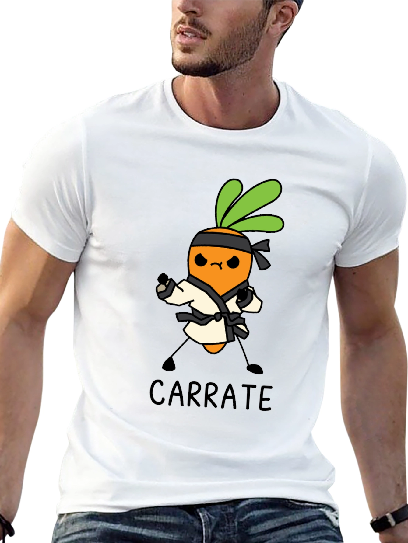 Carra-te T-Shirt: Karate Carrot Tee