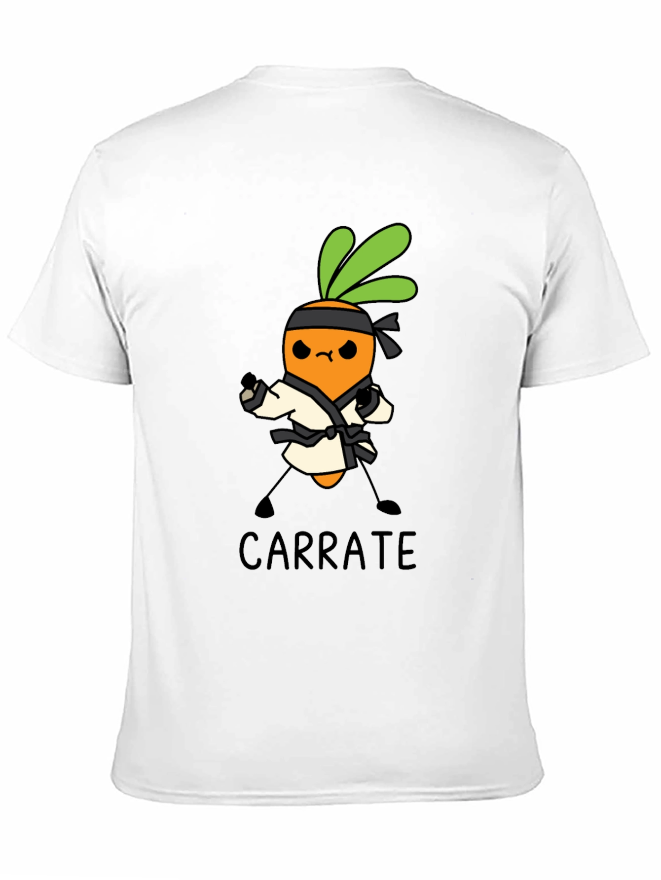 Carra-te T-Shirt: Karate Carrot Tee