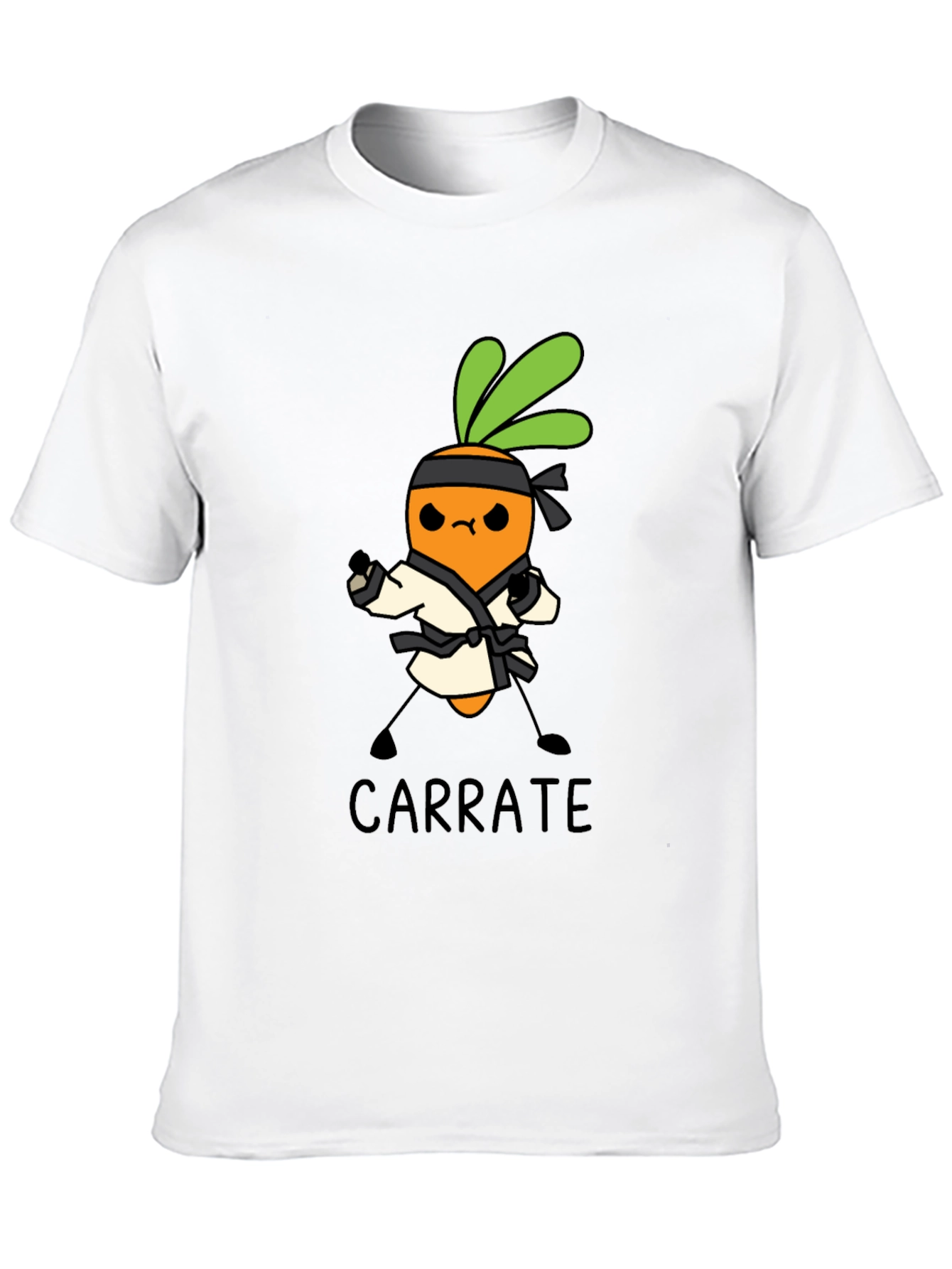 Carra-te T-Shirt: Karate Carrot Tee