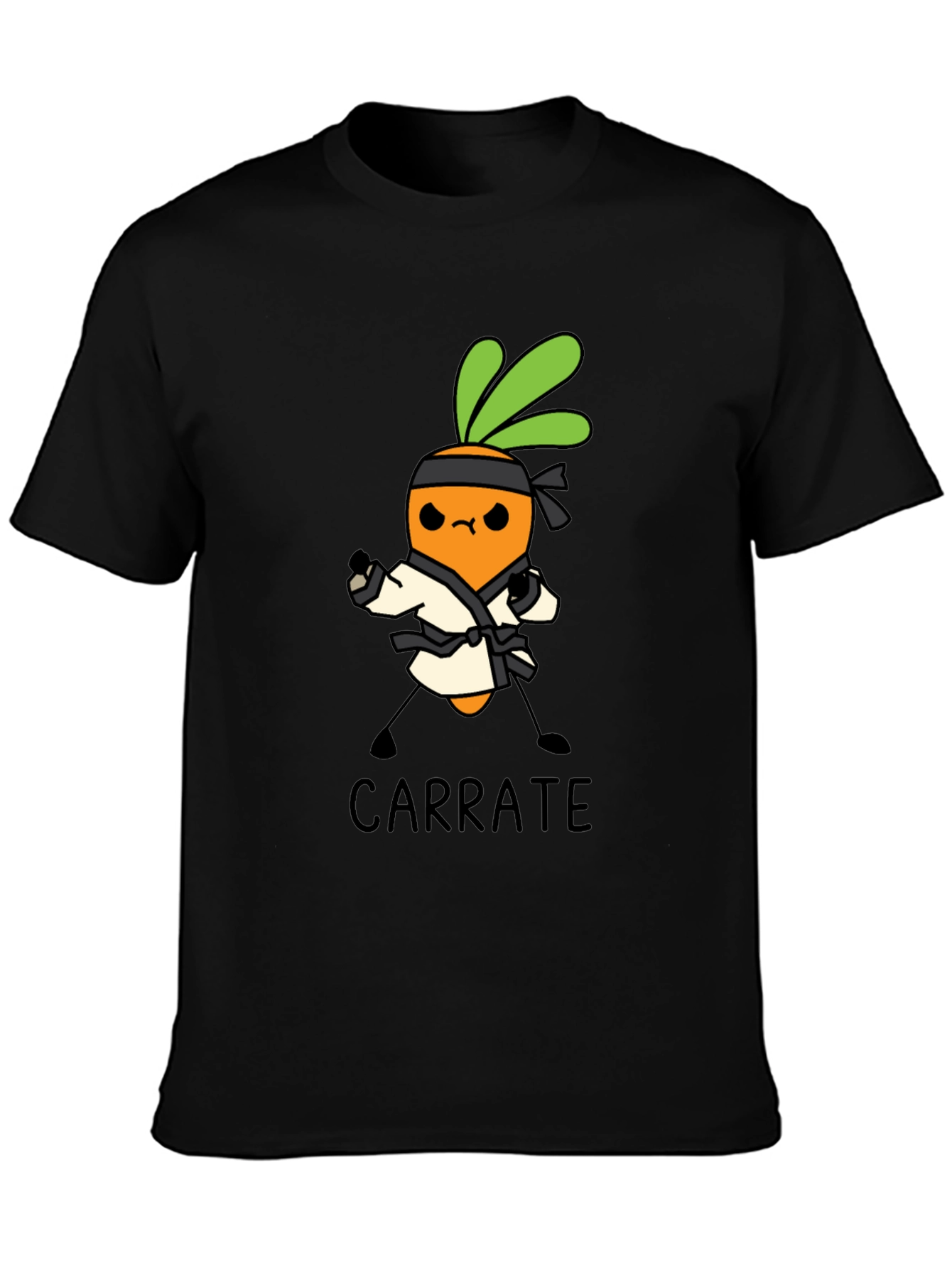 Carra-te T-Shirt: Karate Carrot Tee