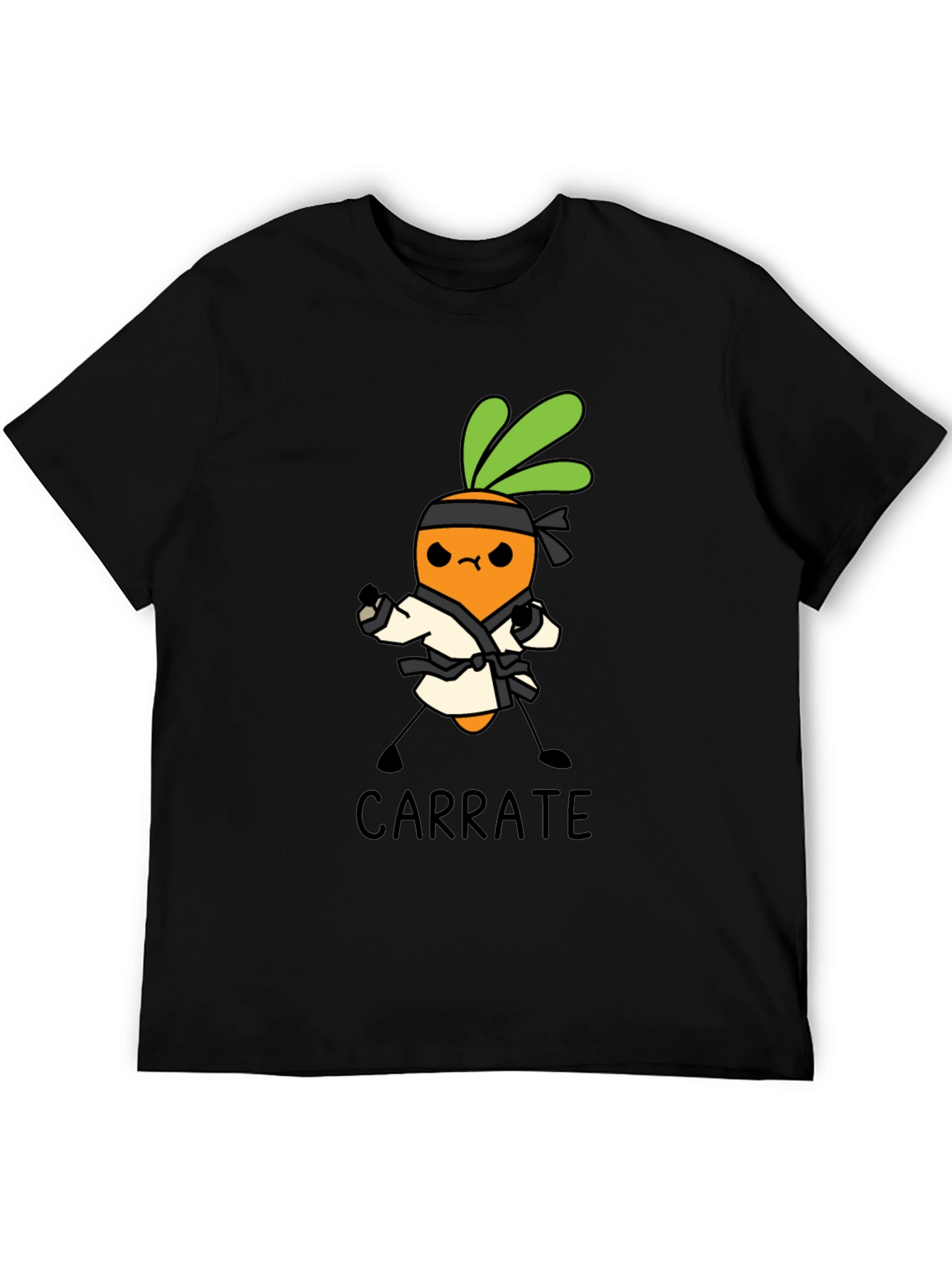 Carra-te T-Shirt: Karate Carrot Tee