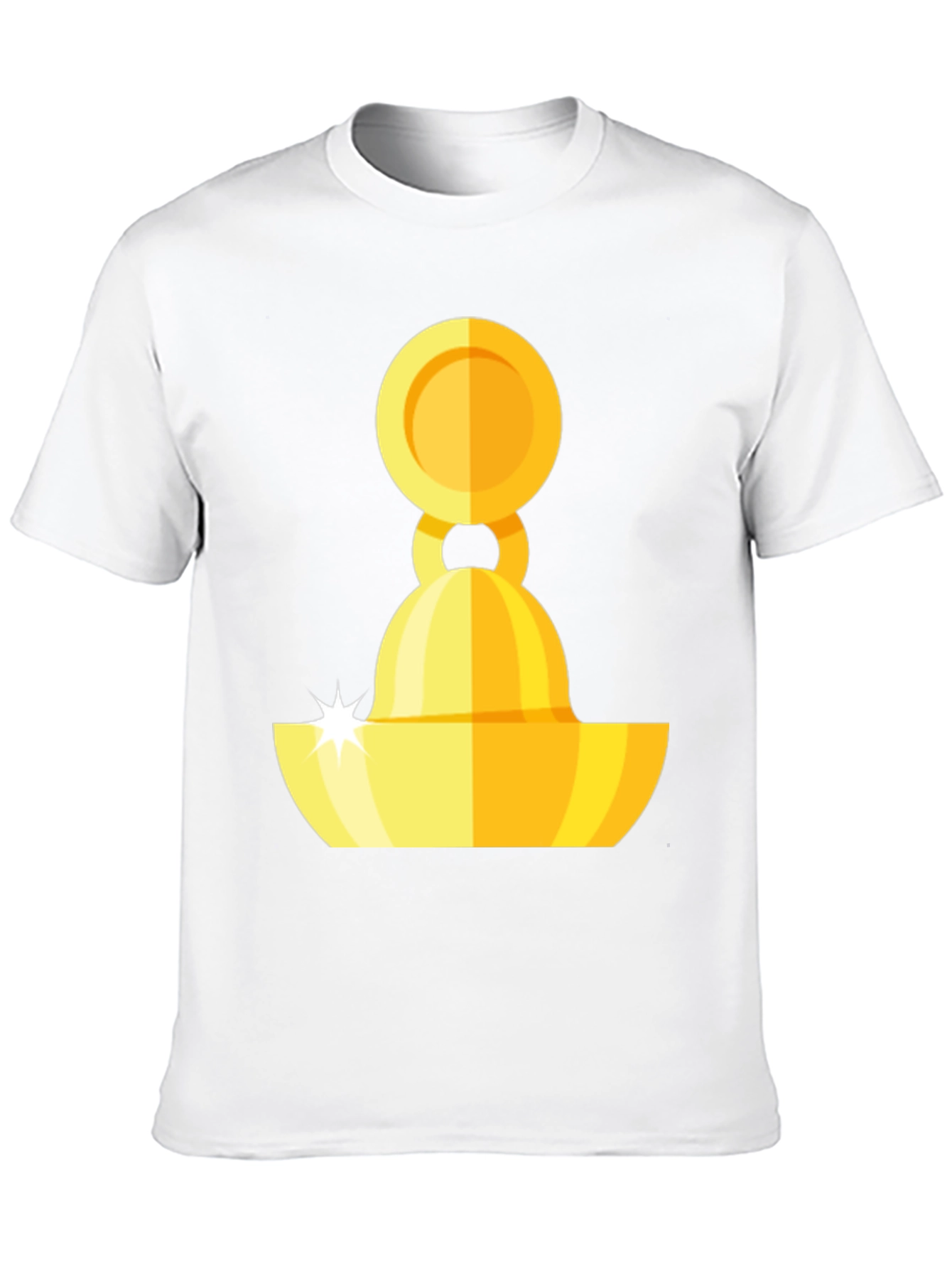 Golden Citrus Juicer Graphic Tee - Stylish & Unique!