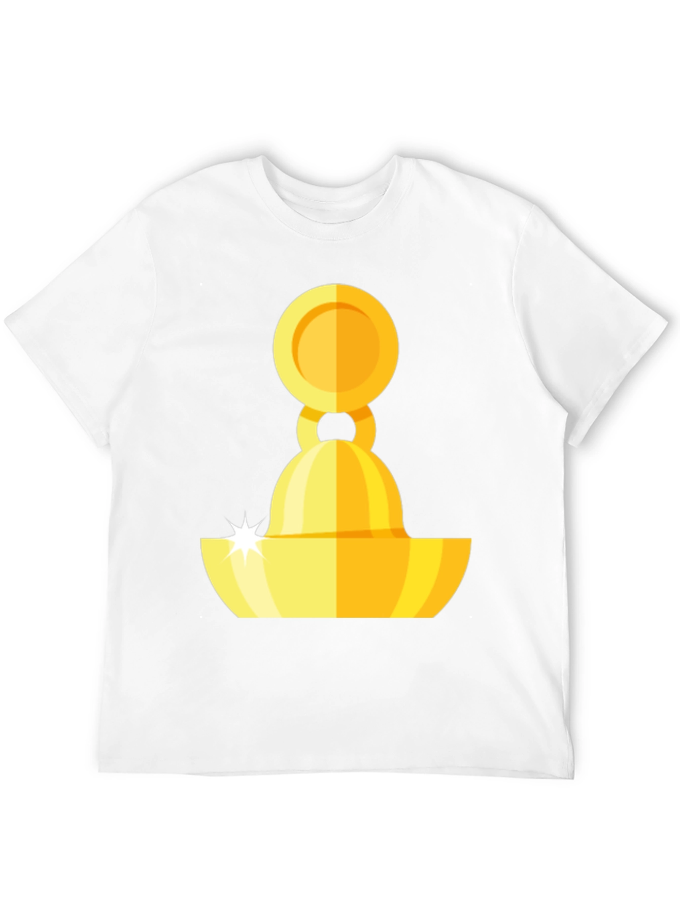 Golden Citrus Juicer Graphic Tee - Stylish & Unique!