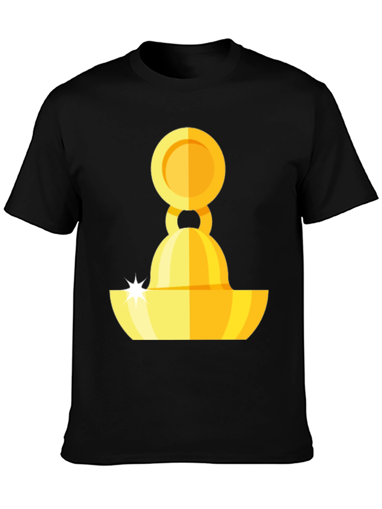 Golden Citrus Juicer Graphic Tee - Stylish & Unique!