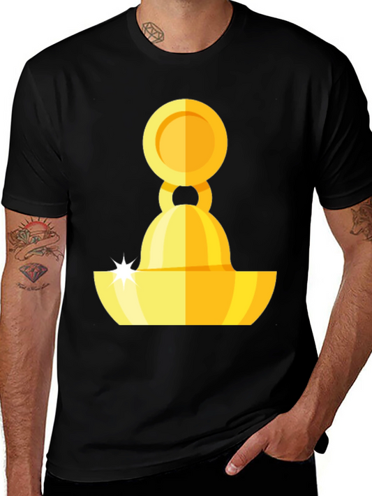 Golden Citrus Juicer Graphic Tee - Stylish & Unique!