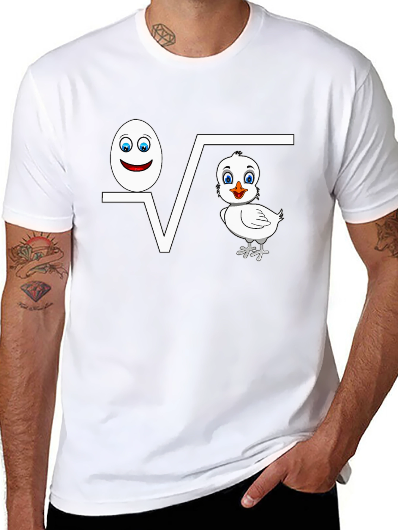 Egg to Chicken Evolution T-Shirt