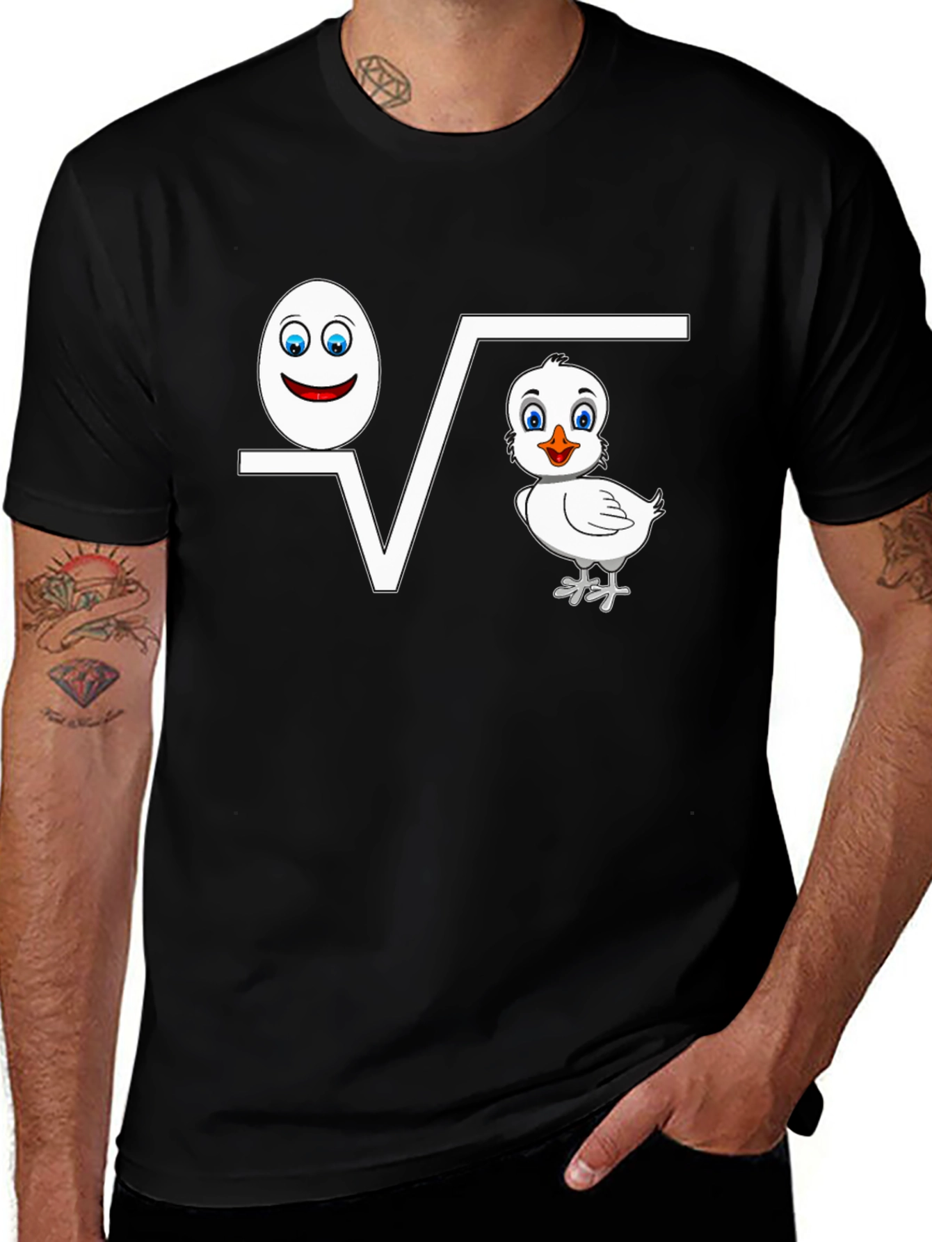 Egg to Chicken Evolution T-Shirt