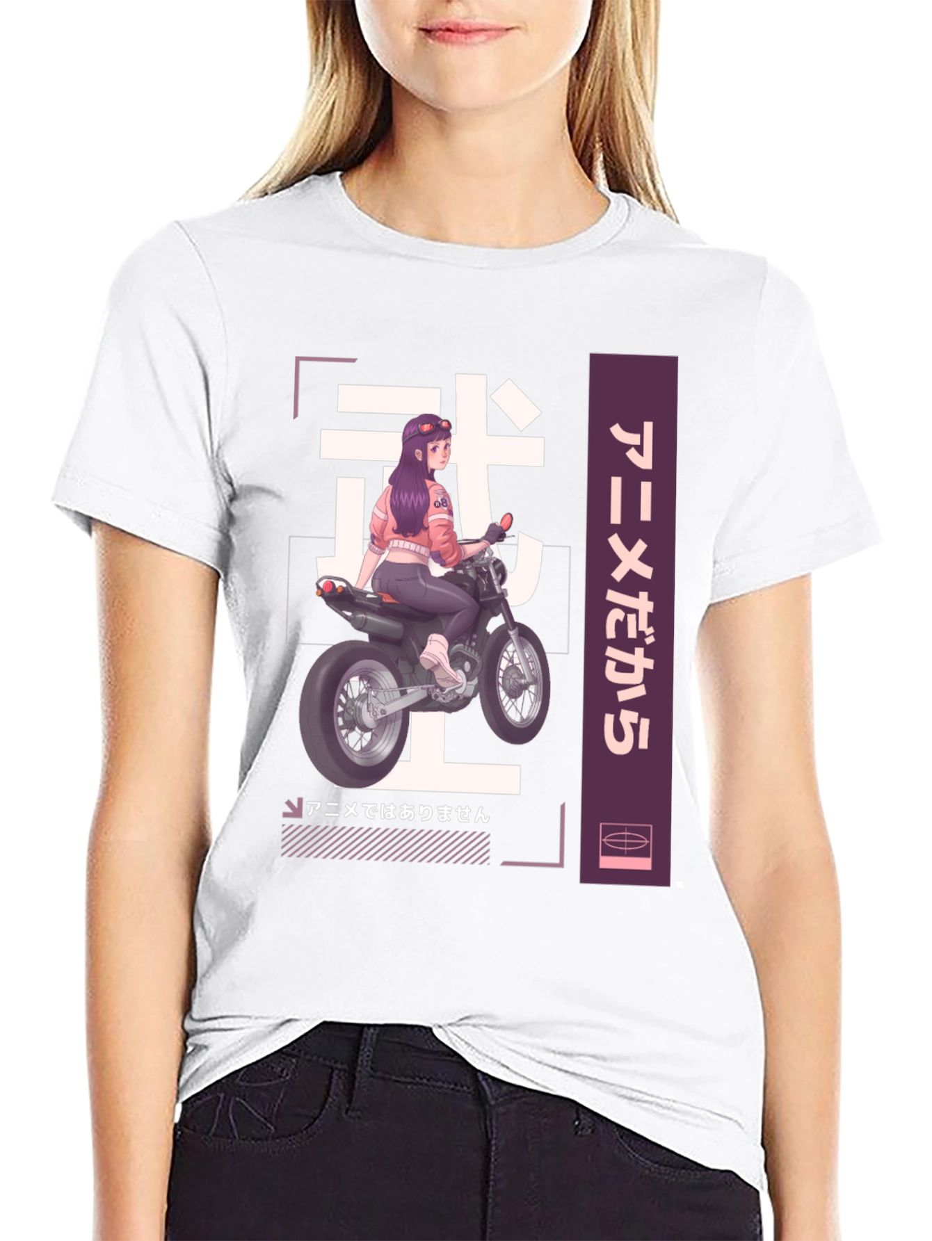 Anime Motorcycle Rider T-Shirt