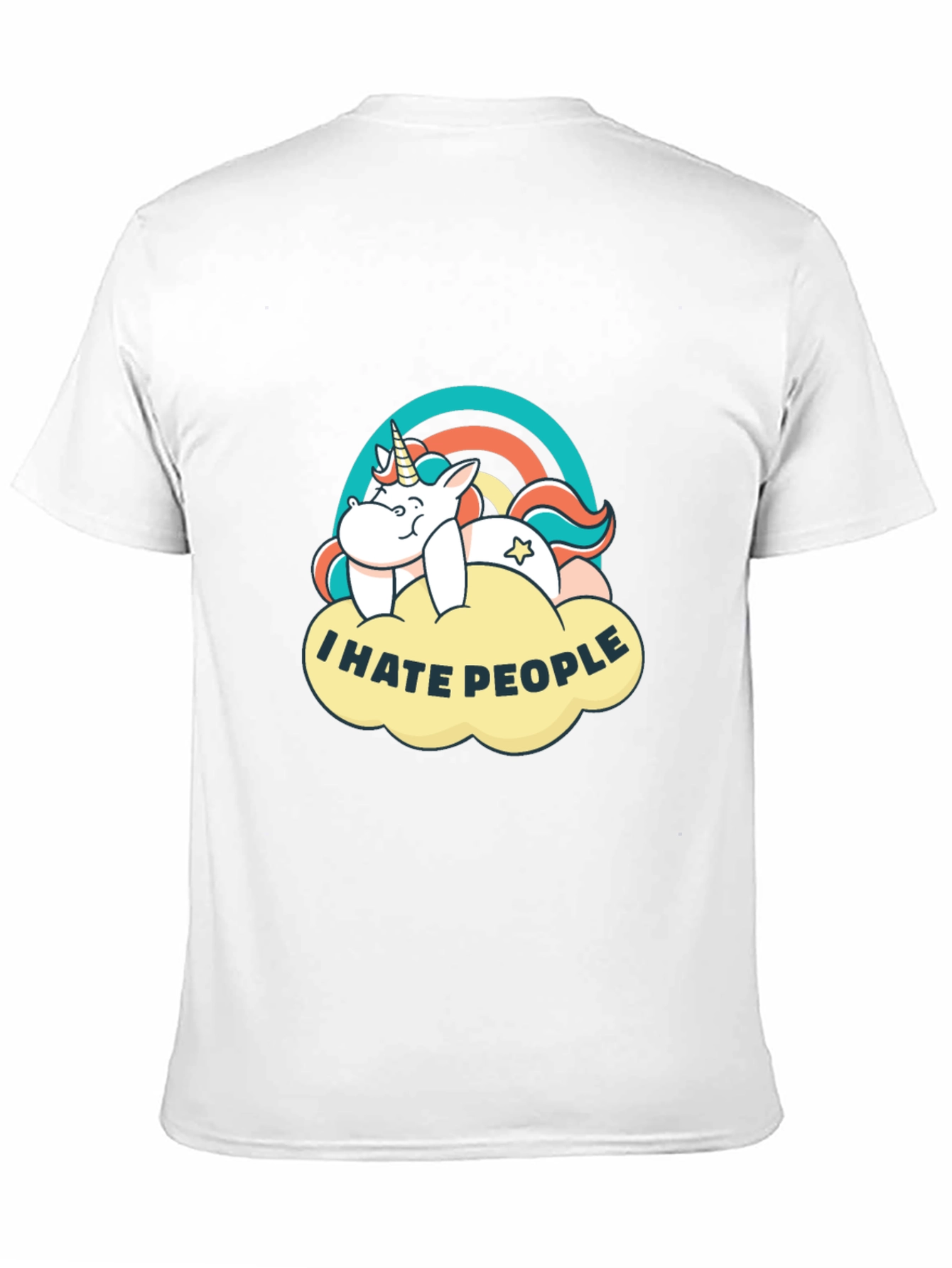 I Hate People Unicorn T-Shirt