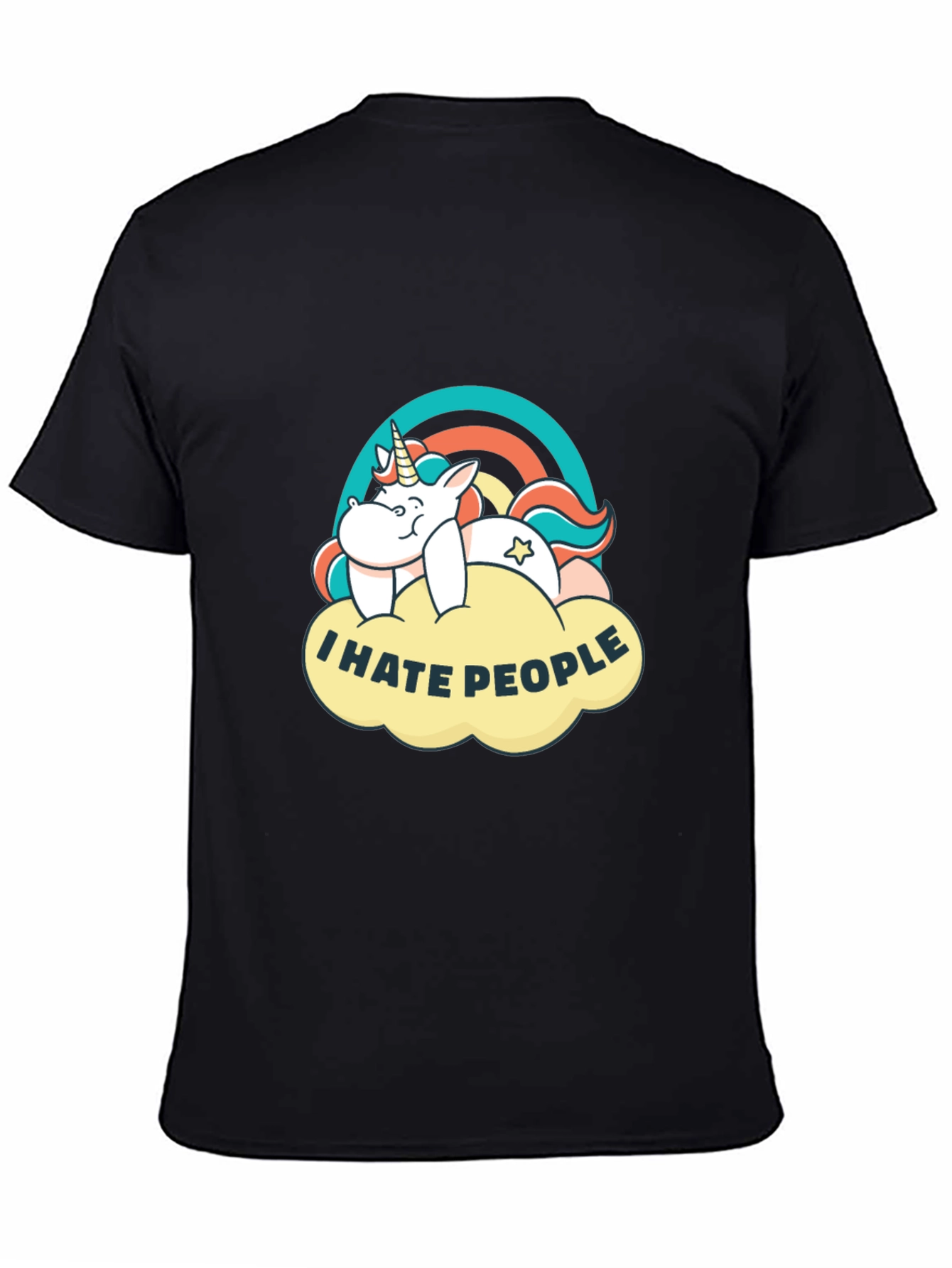 I Hate People Unicorn T-Shirt