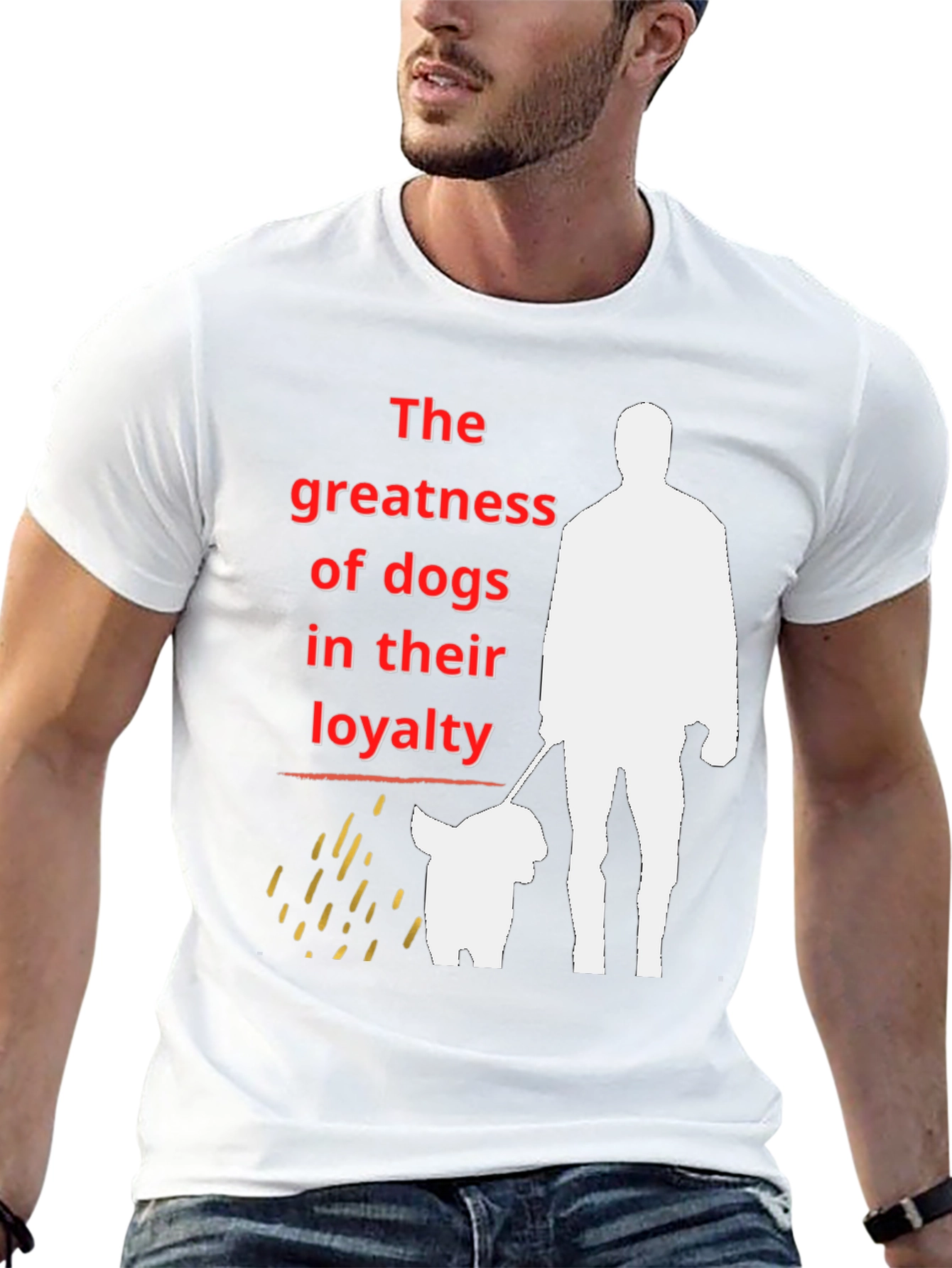 Dog Loyalty Graphic T-Shirt