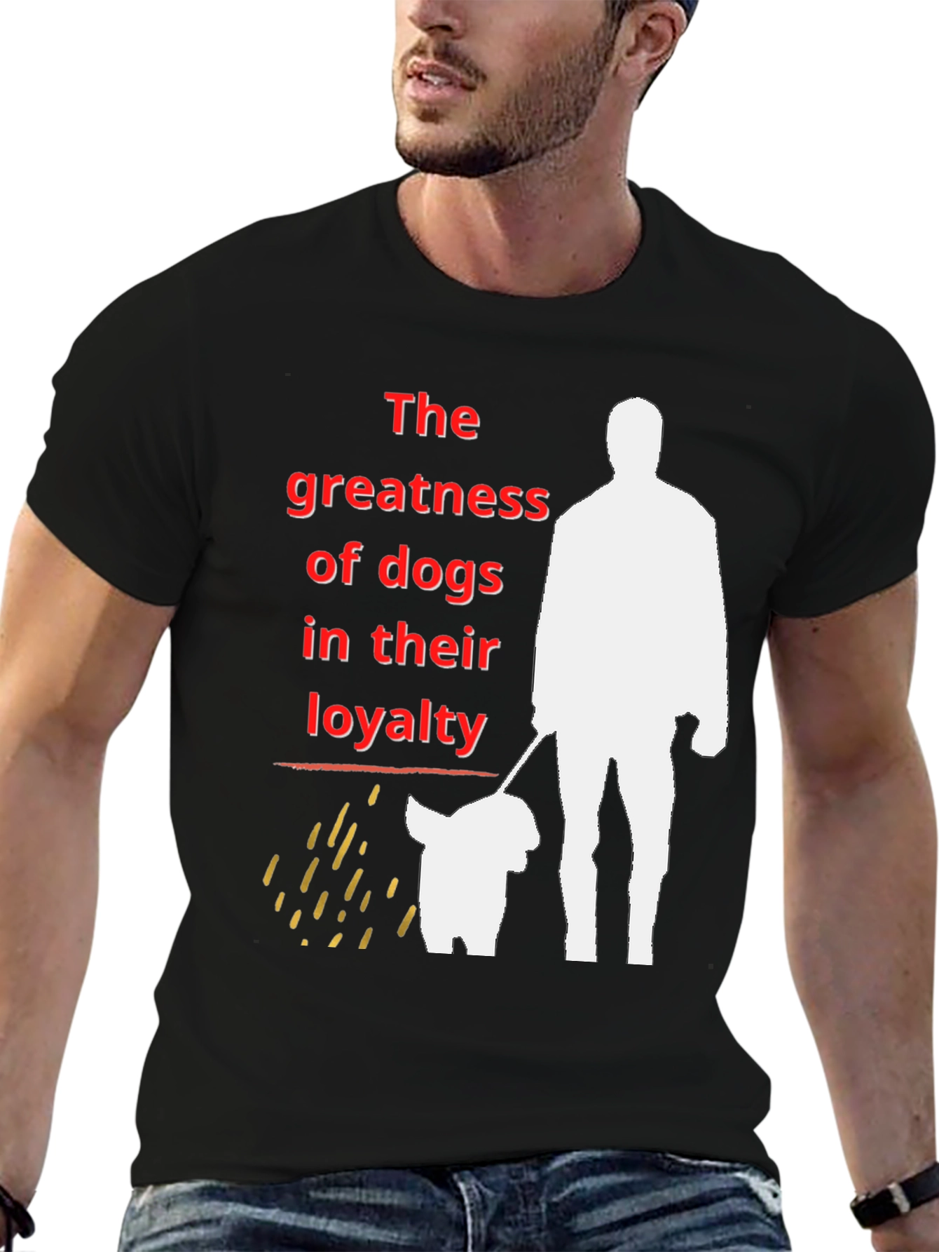 Dog Loyalty Graphic T-Shirt