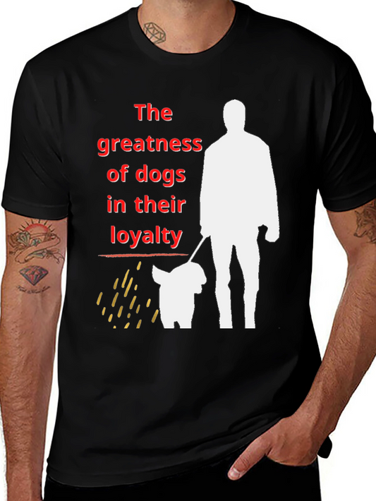 Dog Loyalty Graphic T-Shirt