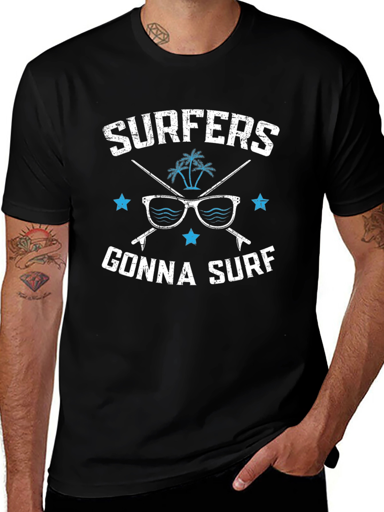 Surfers Gonna Surf Tee