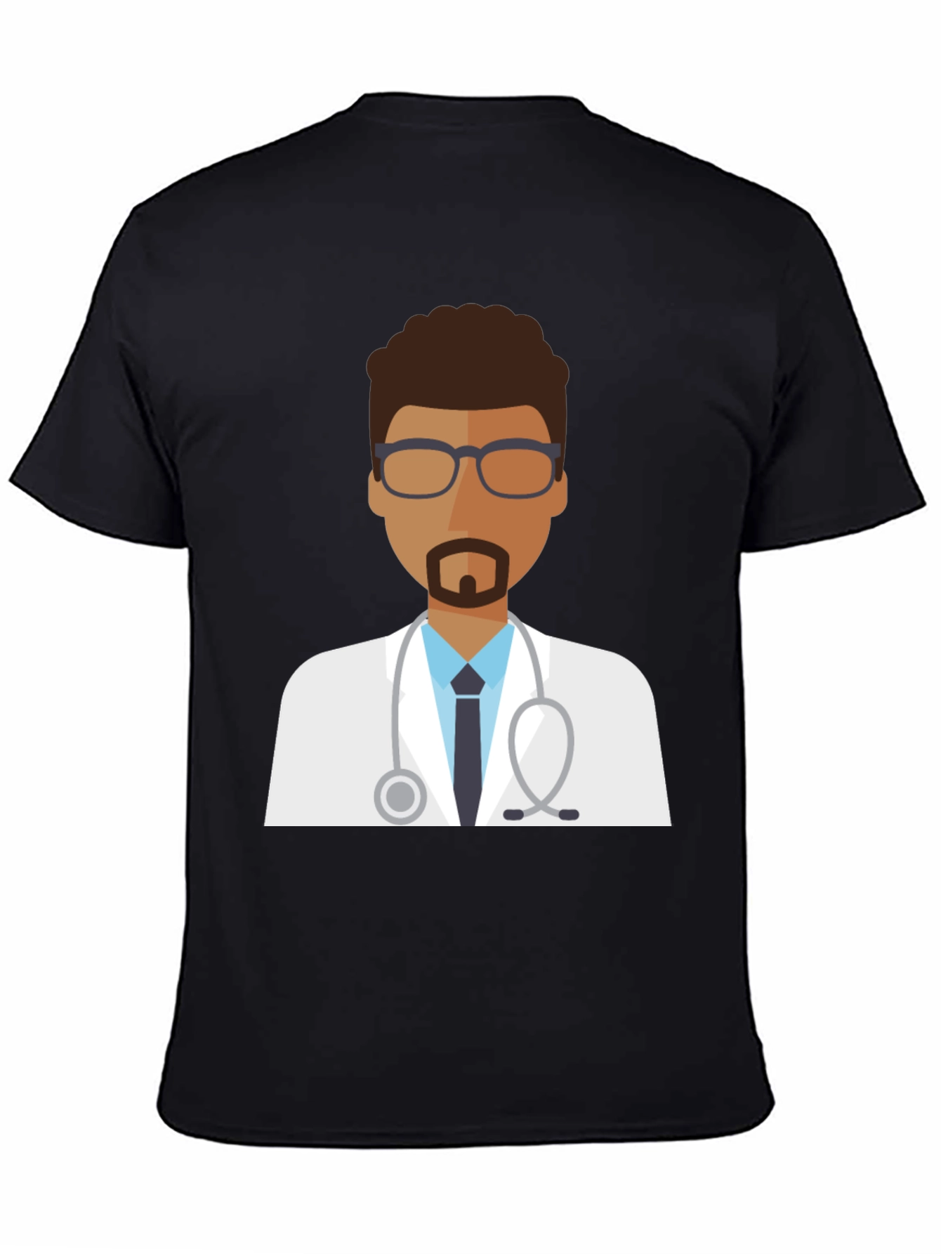 Doctor Graphic T-Shirt - Black