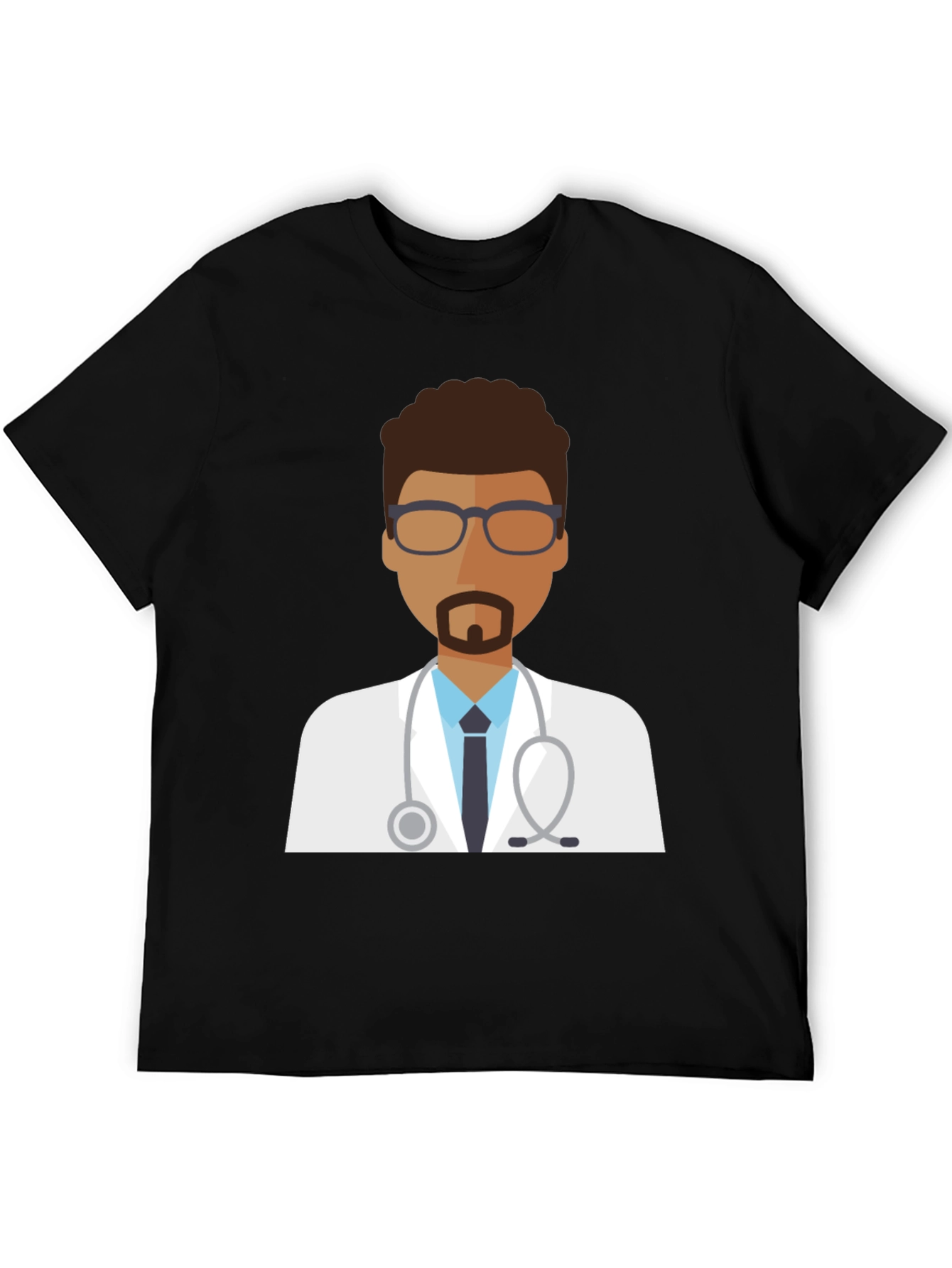 Doctor Graphic T-Shirt - Black