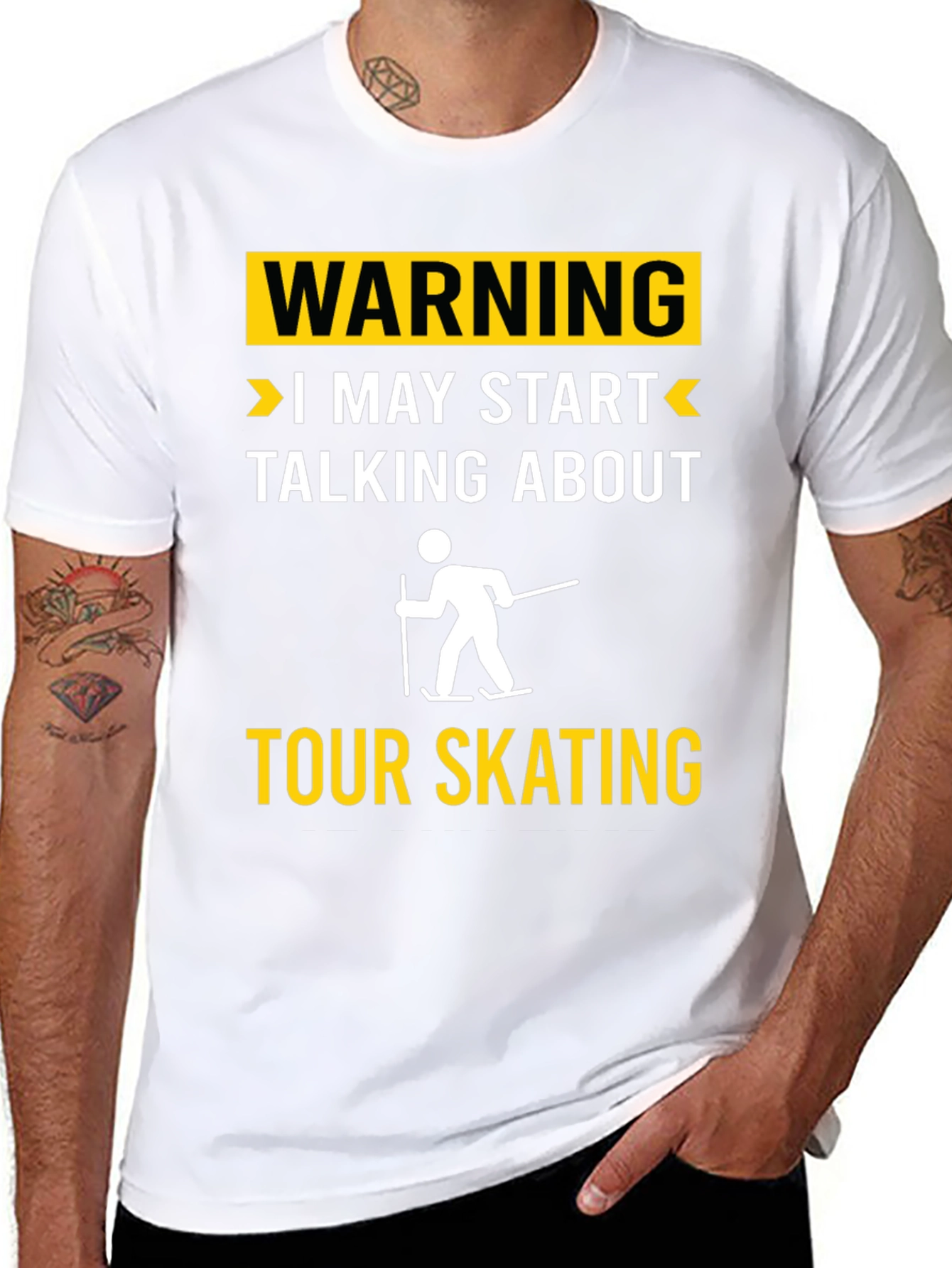 Warning Tour Skating T-Shirt