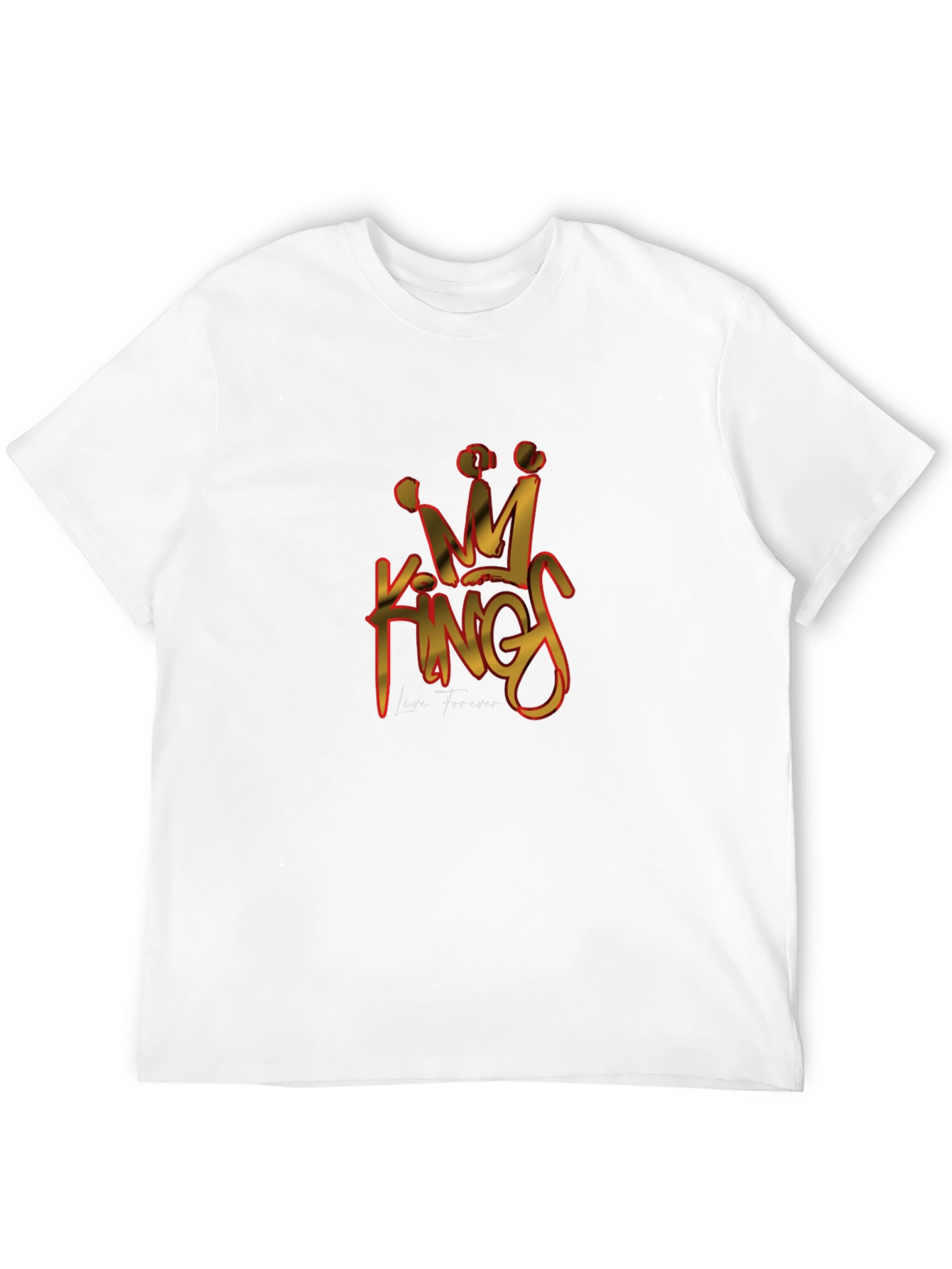 King Forever Graphic T-Shirt - Black