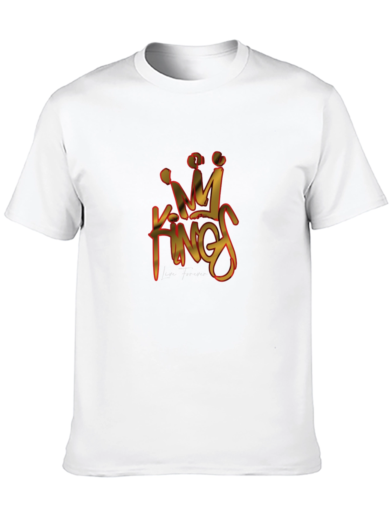 King Forever Graphic T-Shirt - Black