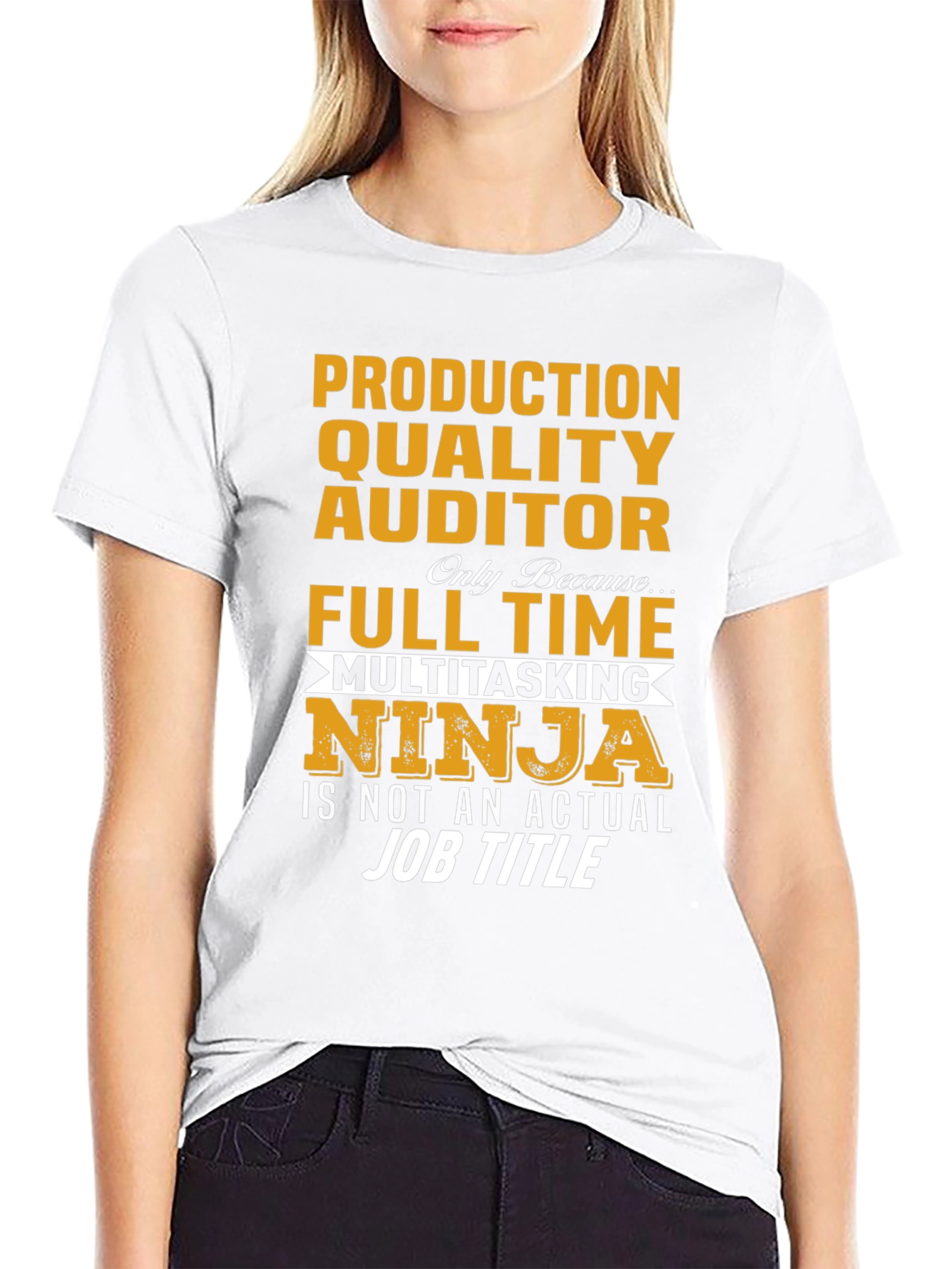 Production Quality Auditor Multitasking Ninja T-Shirt