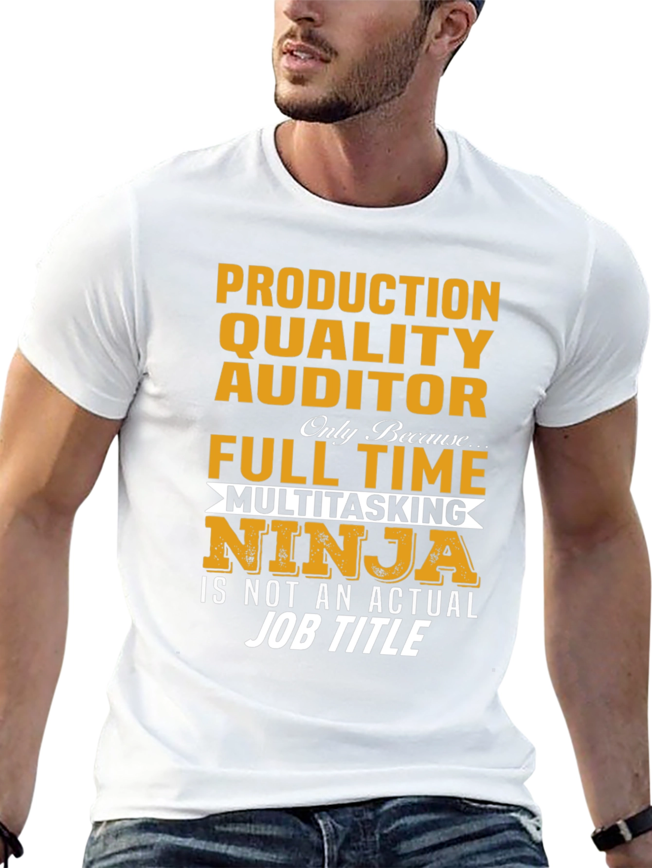 Production Quality Auditor Multitasking Ninja T-Shirt
