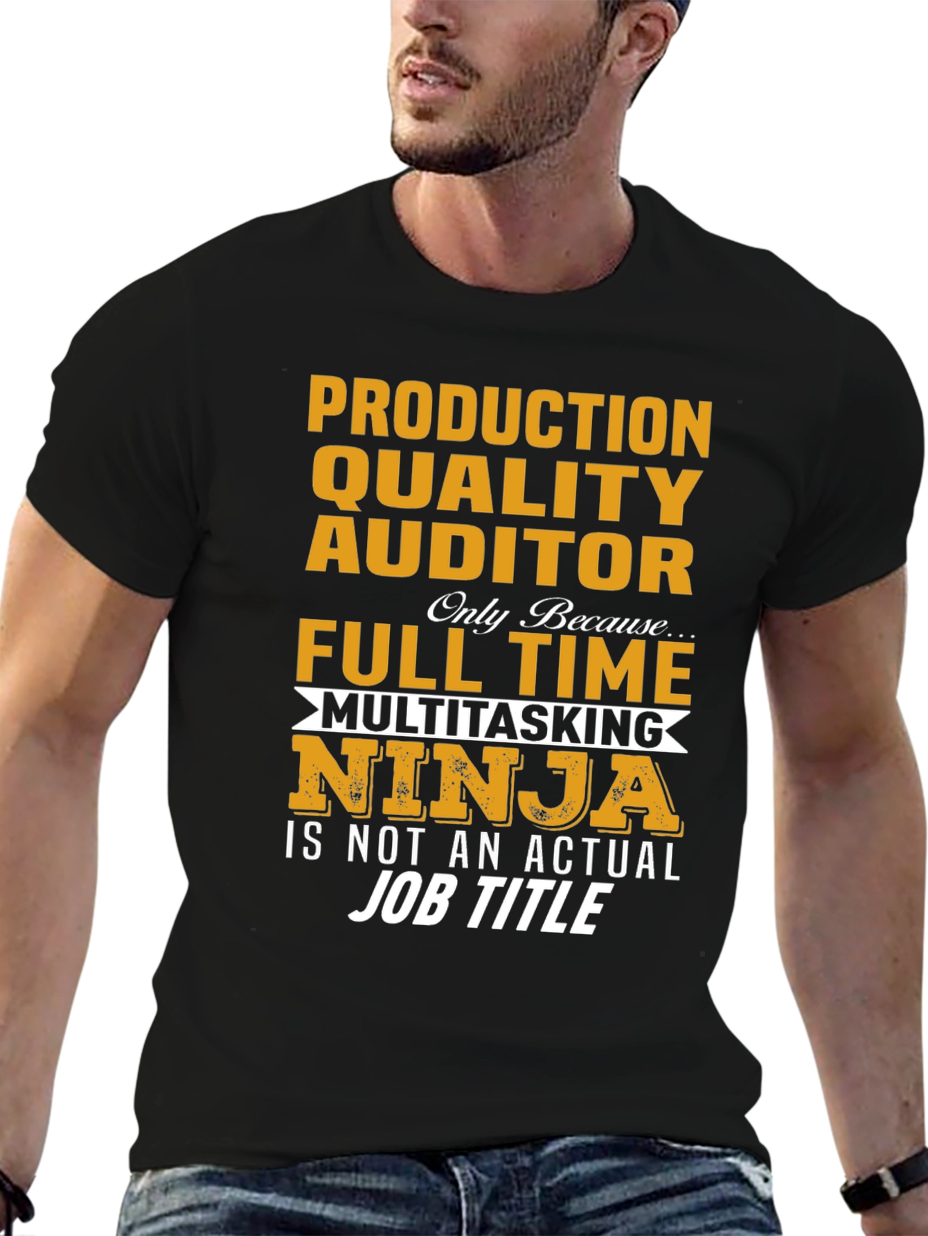 Production Quality Auditor Multitasking Ninja T-Shirt