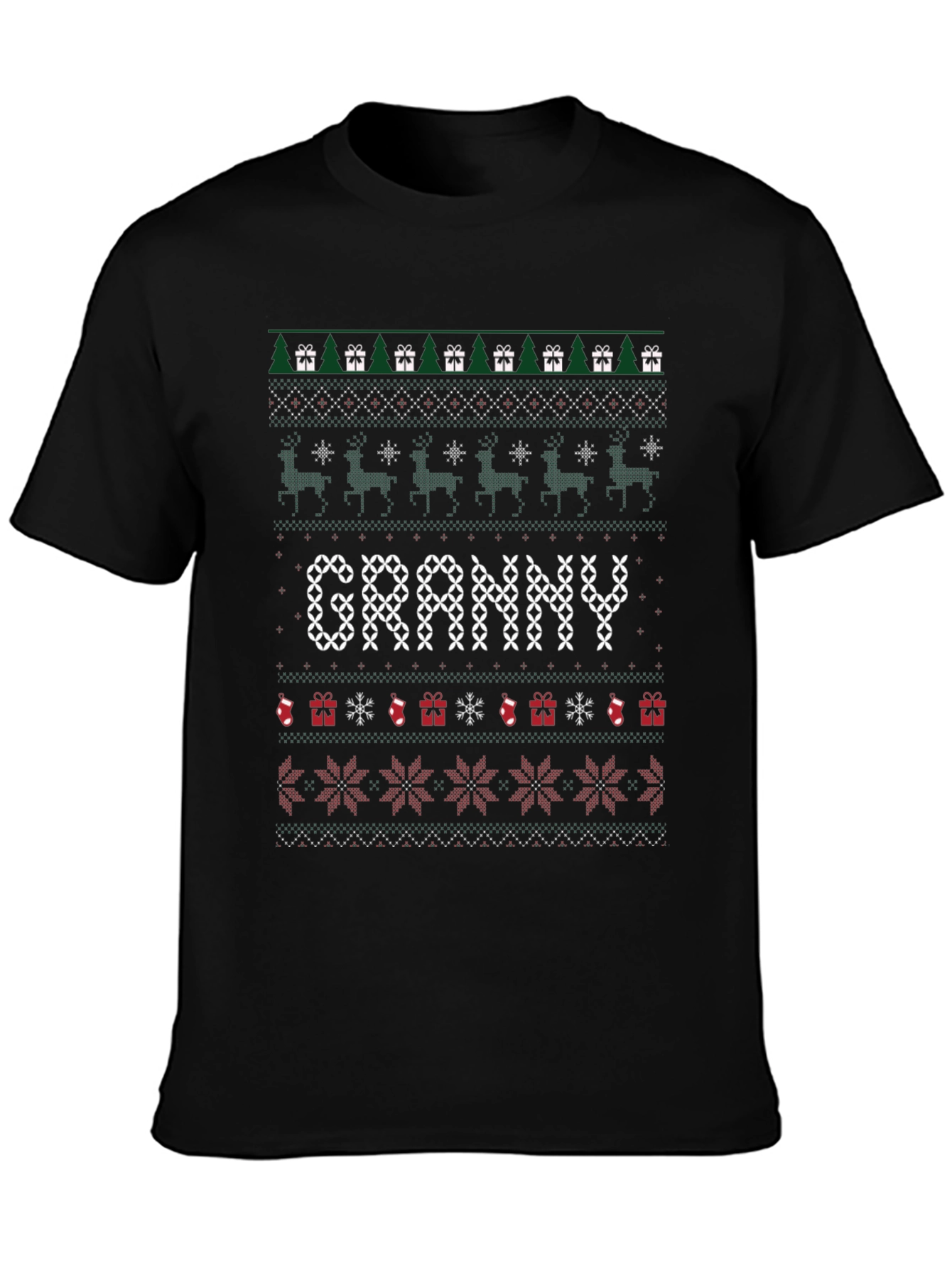 Granny Christmas Sweater T-Shirt